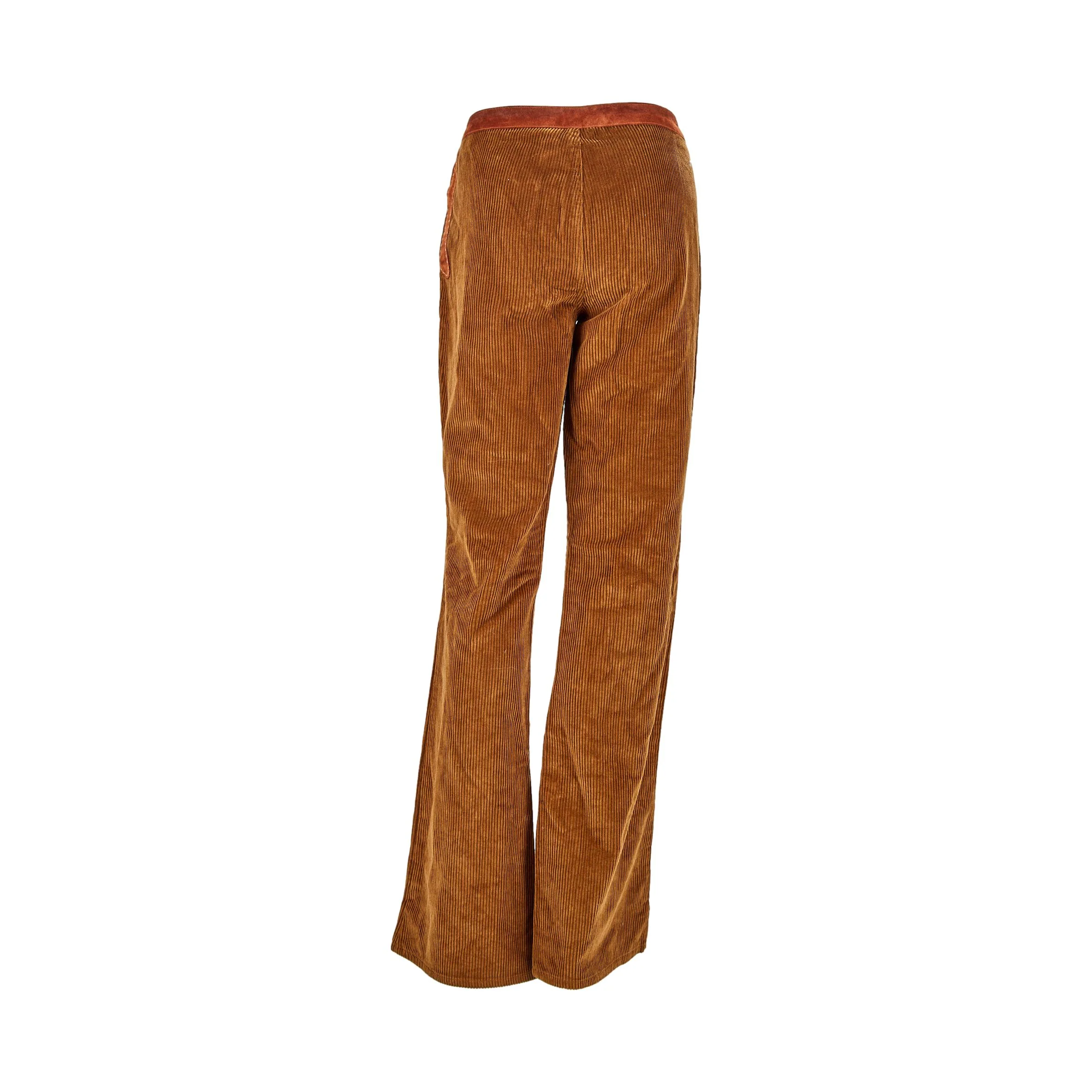 Dolce & Gabbana Brown Corduroy Pants - Image 2