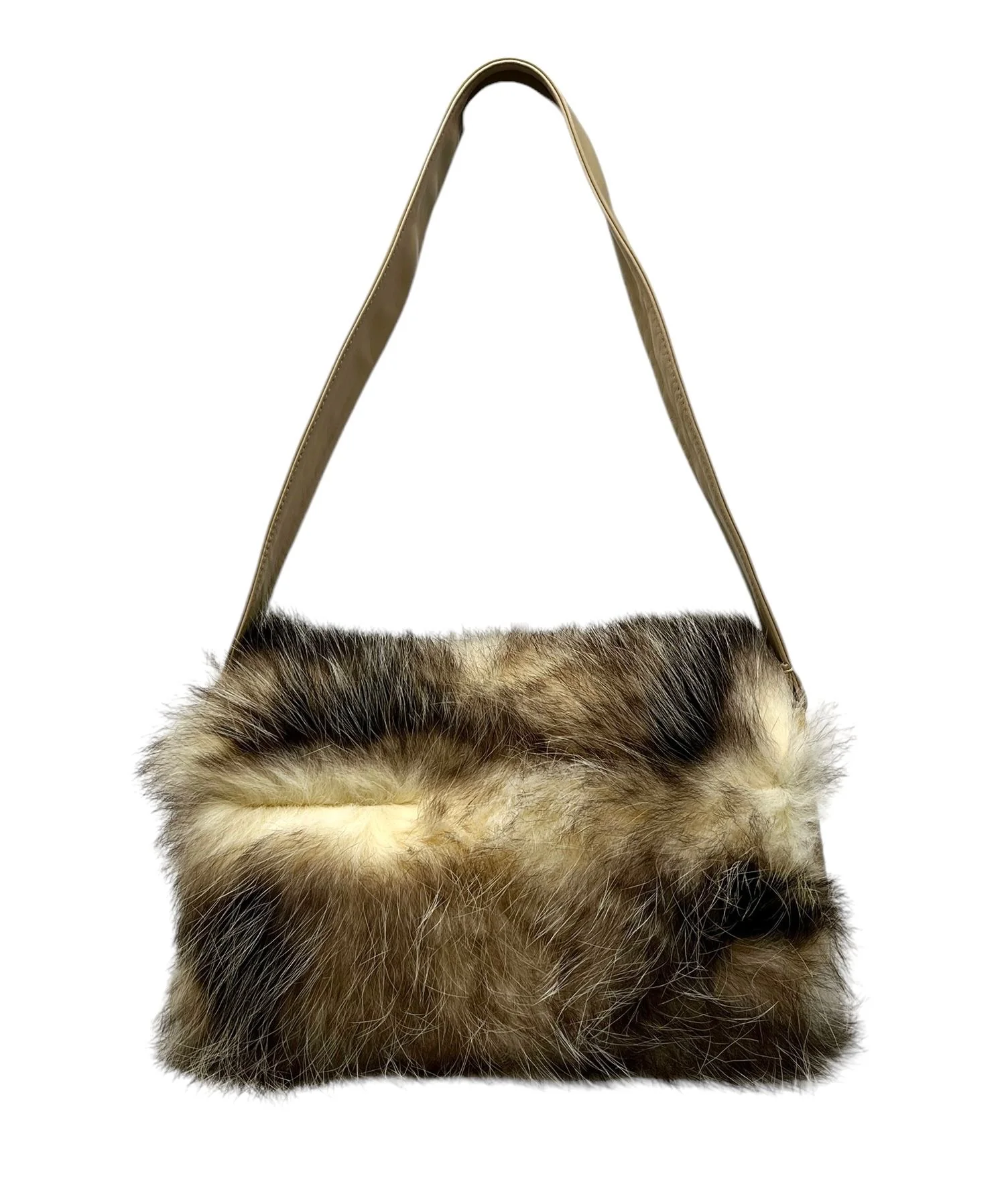 Dolce & Gabbana Brown Fur Shoulder Bag - Image 2