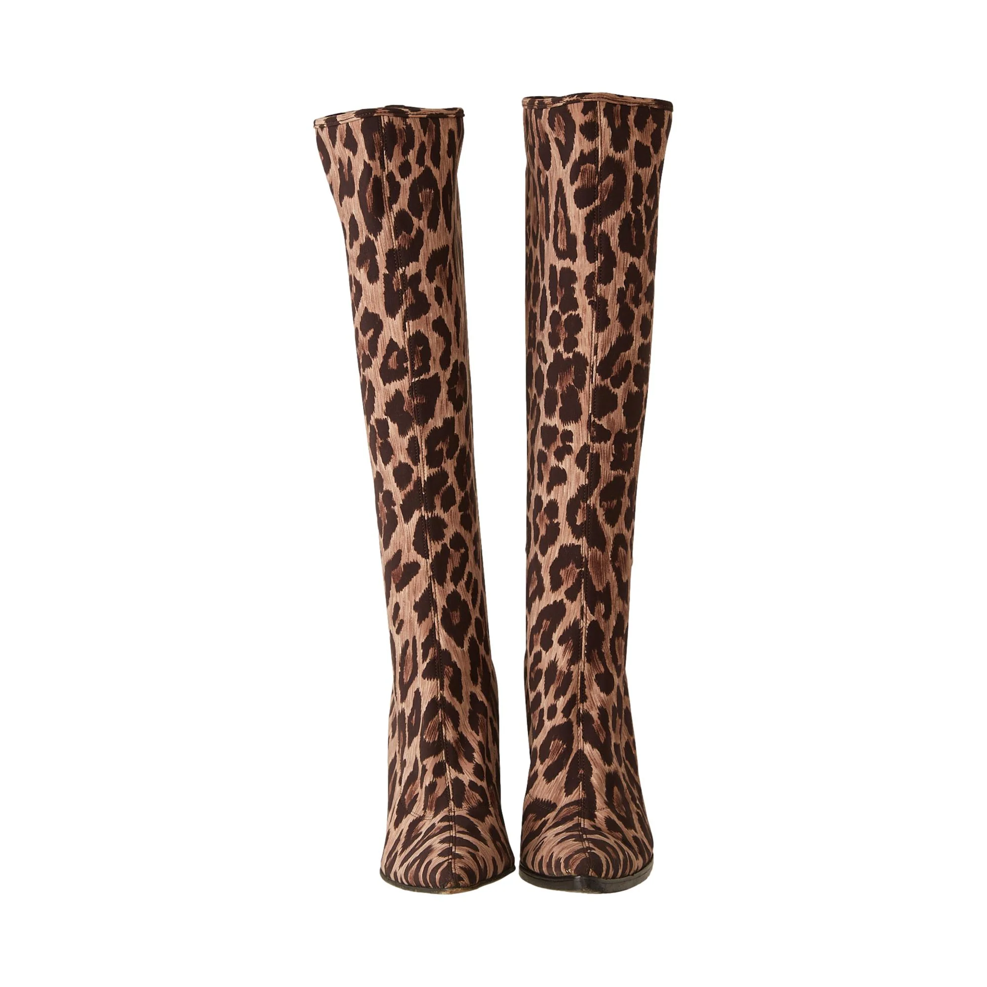 Dolce & Gabbana Cheetah Print Boots - Image 2