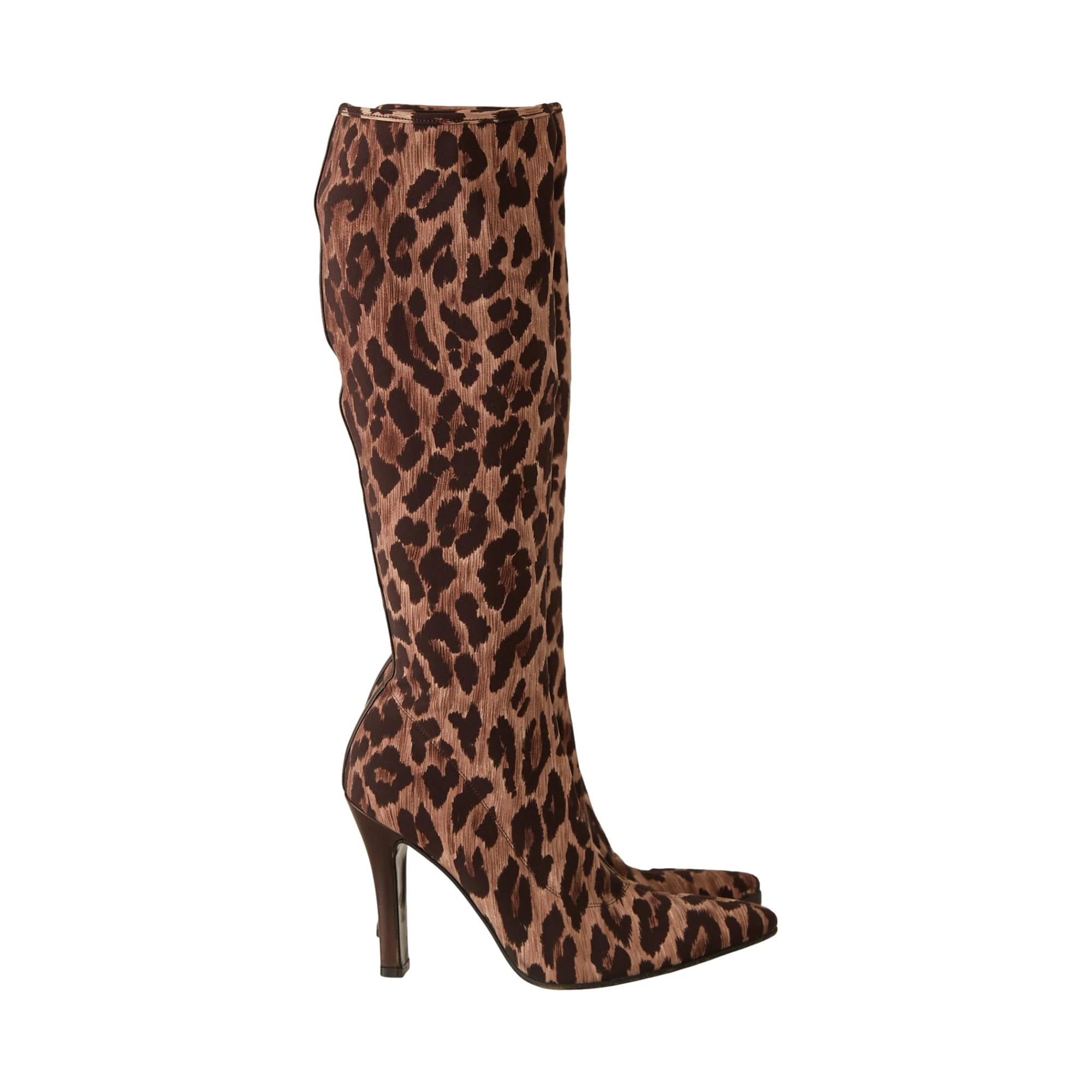 Dolce & Gabbana Cheetah Print Boots - Image 3