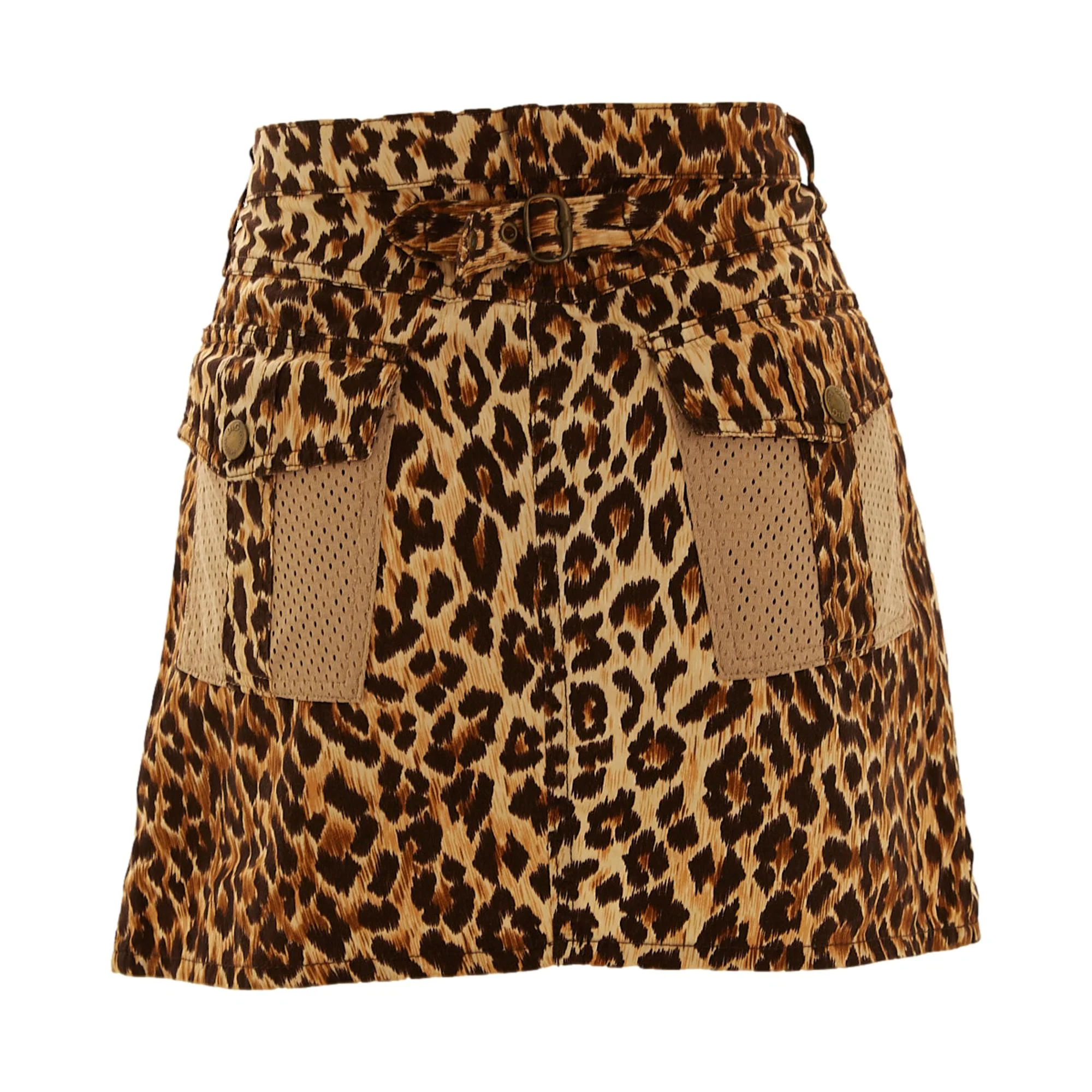 Dolce & Gabbana Cheetah Mesh Skirt - Image 2