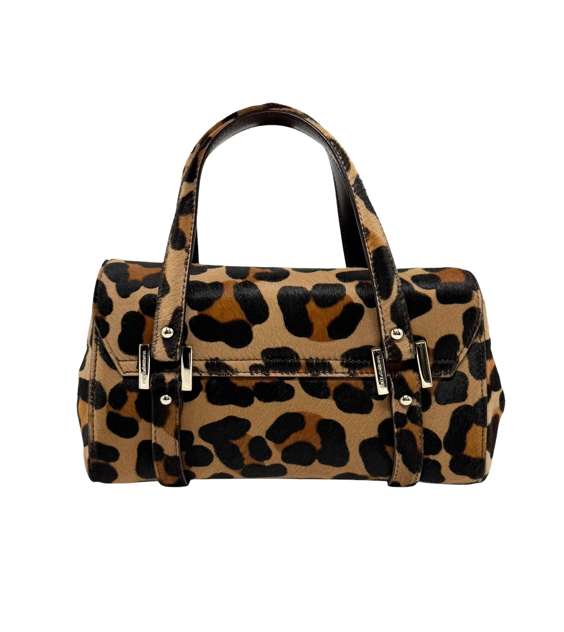Dolce & Gabbana Cheetah Print Mini Top Handle Bag - Image 2