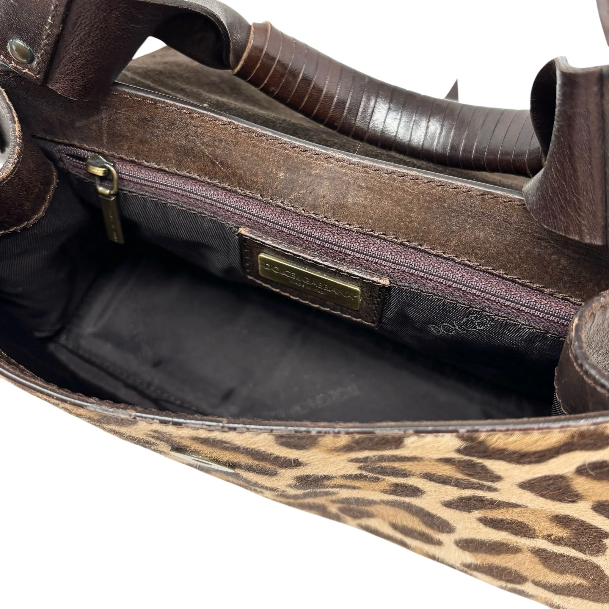 Dolce & Gabbana Cheetah Print Shoulder Bag - Image 3