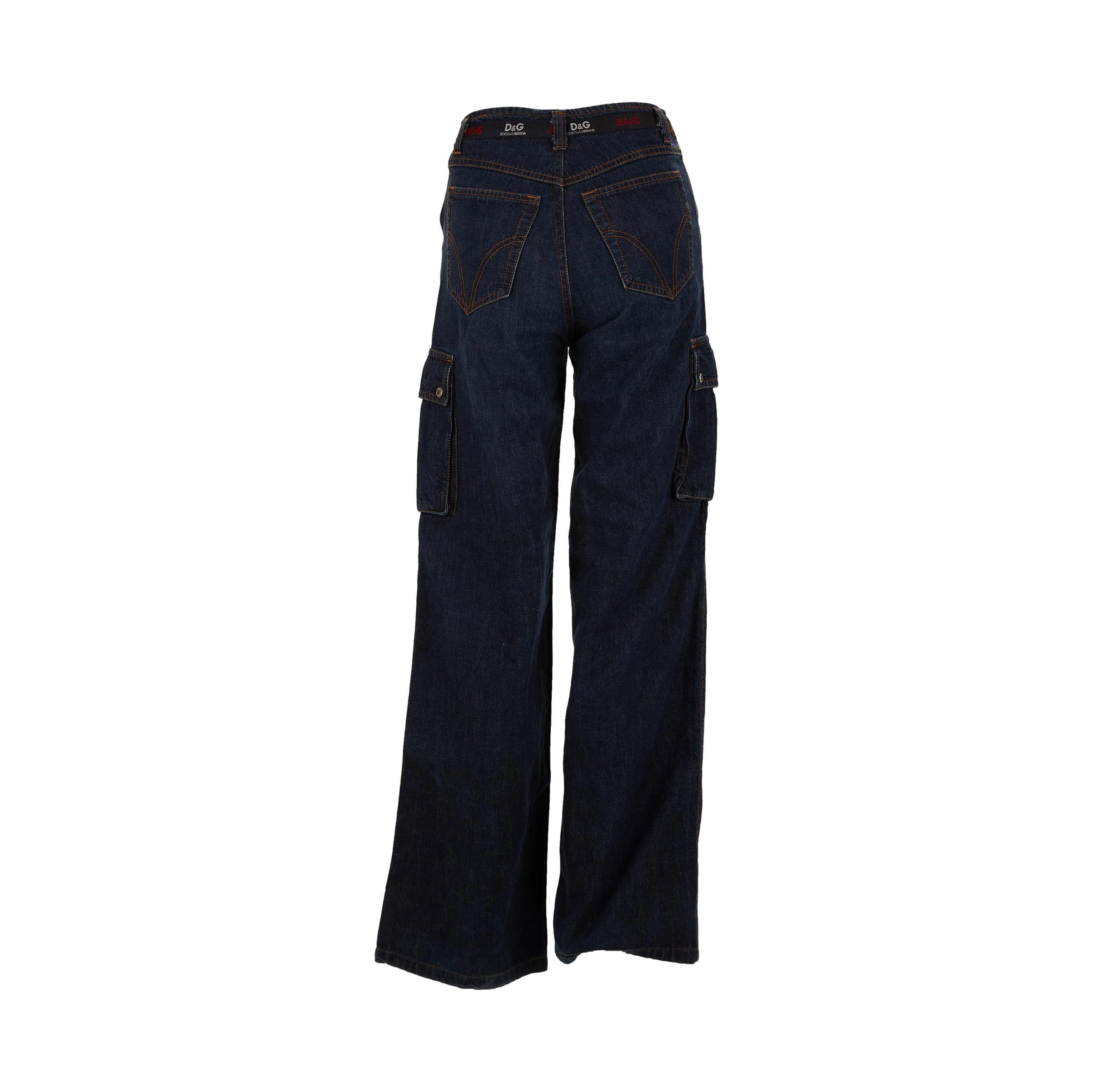 Dolce & Gabbana Denim Cargo Pants - Image 2