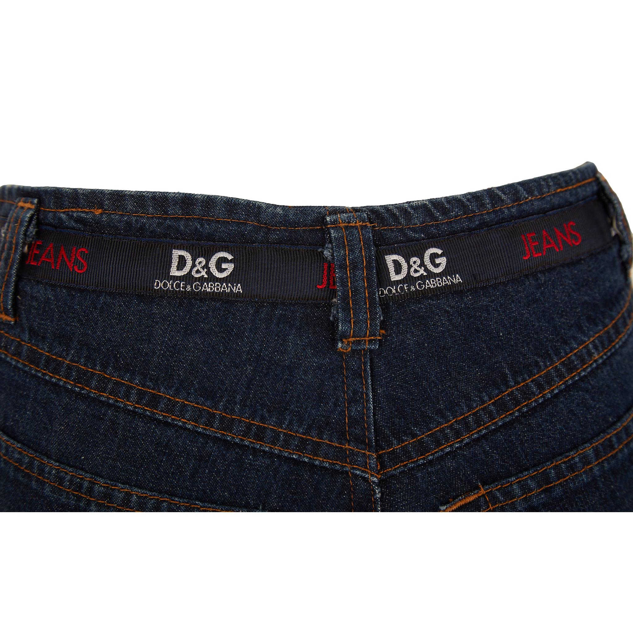 Dolce & Gabbana Denim Cargo Pants - Image 3