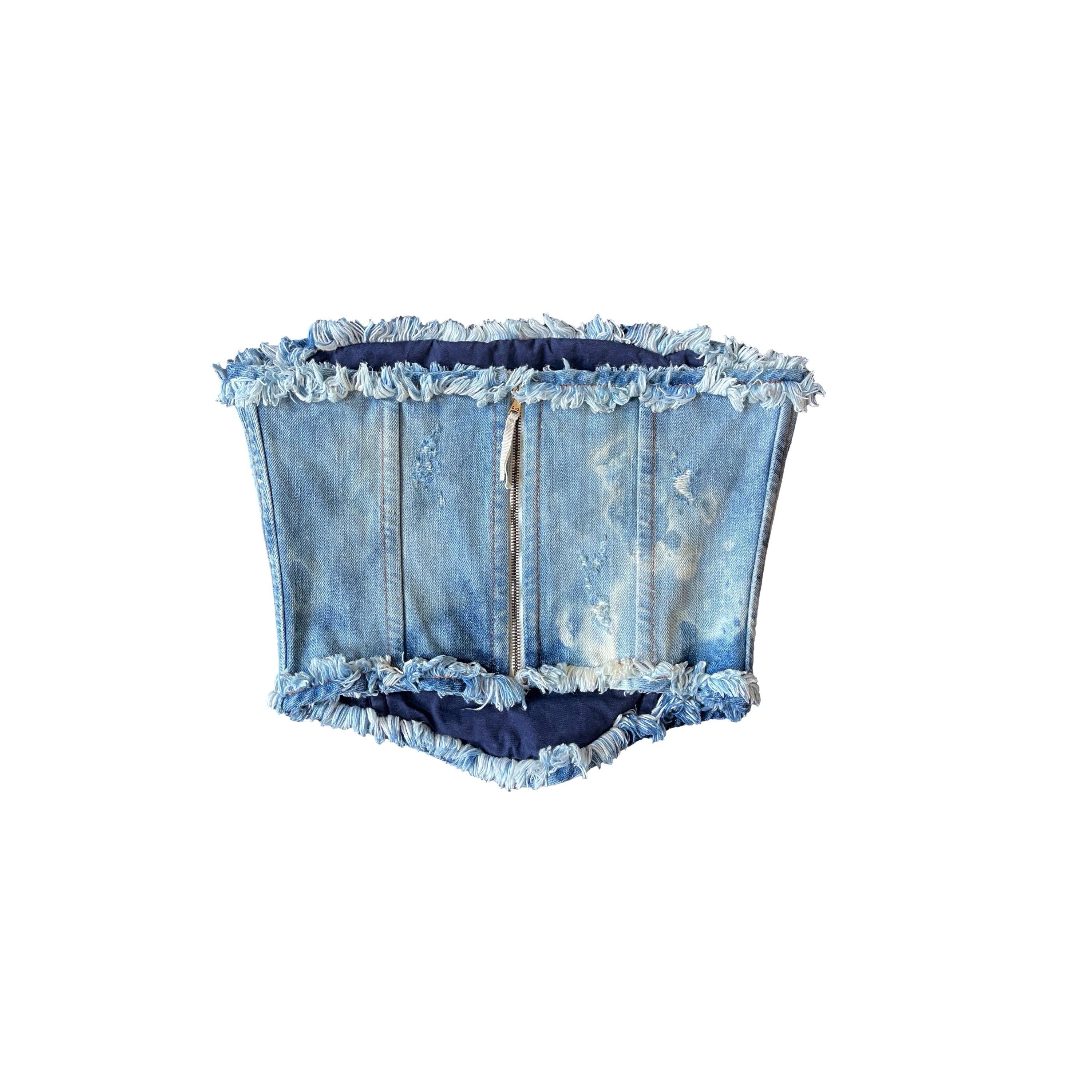 Dolce & Gabbana Denim Corset - Image 2