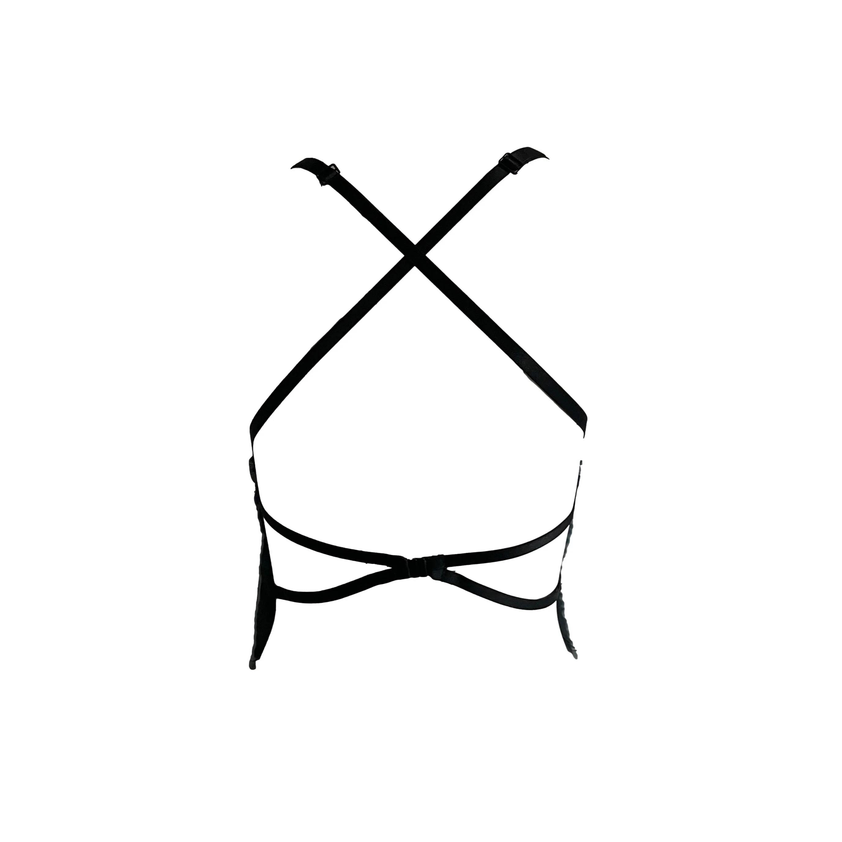 Dolce & Gabbana Denim 'CRIMINAL' Strappy Top - Image 2