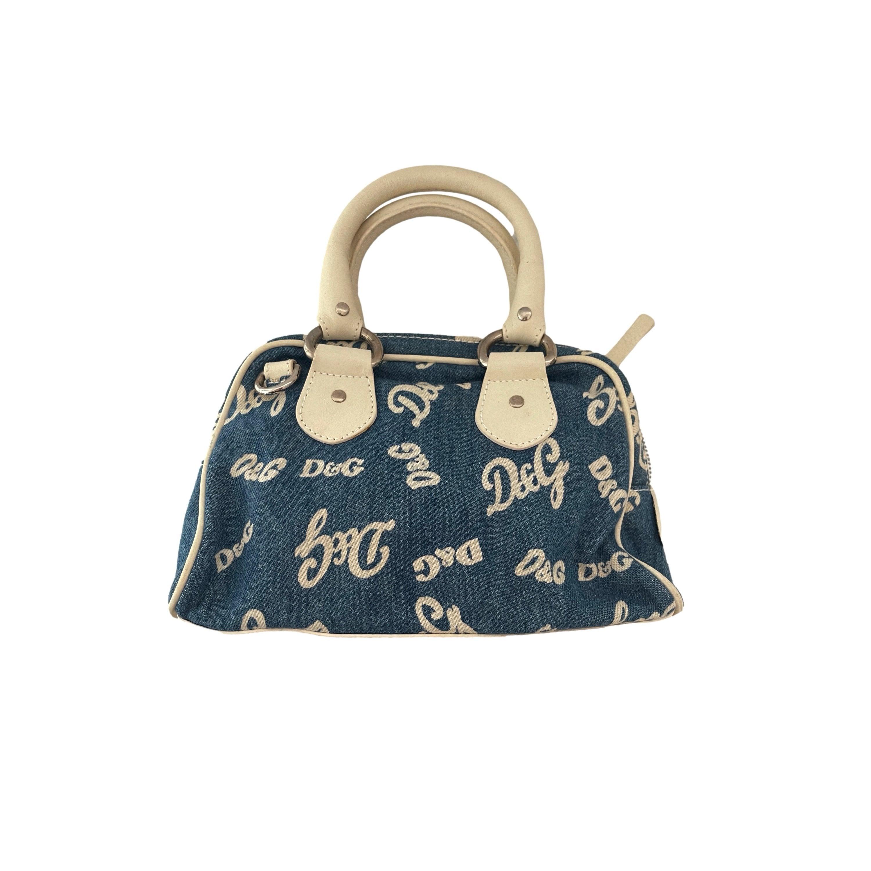 Dolce & Gabbana Denim Micro Logo Bag - Image 2