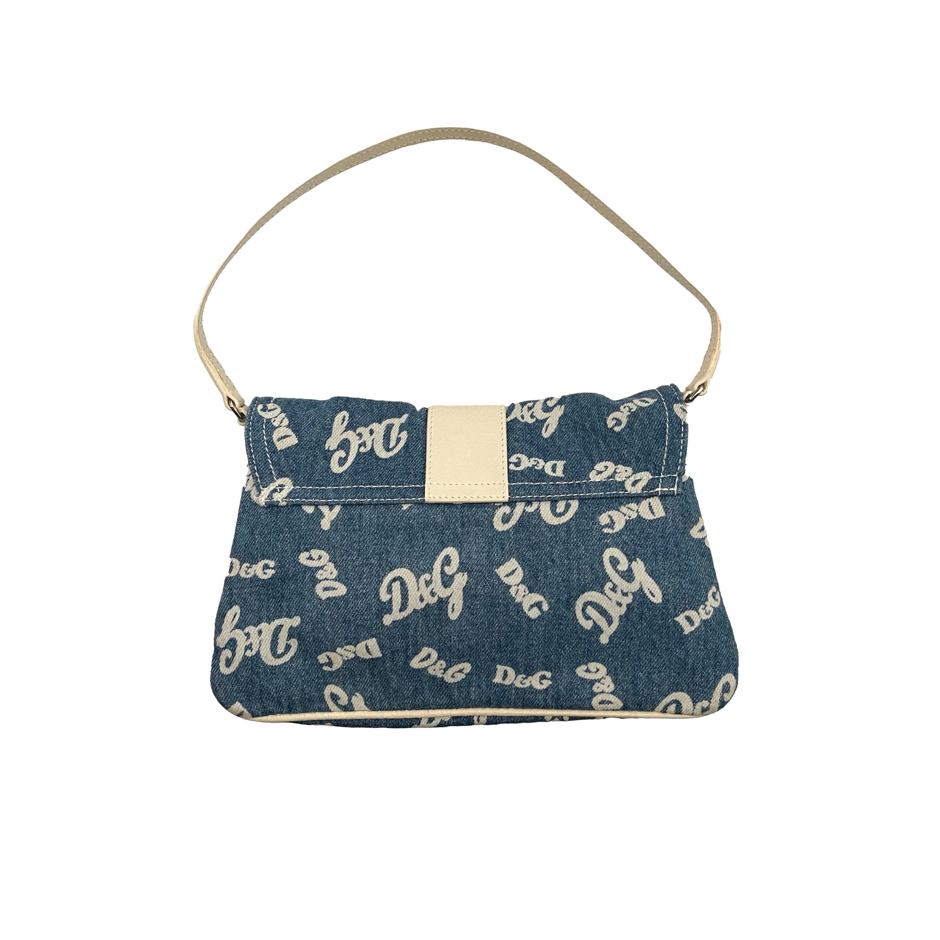 Dolce & Gabbana Denim Mini Shoulder Bag - Image 2