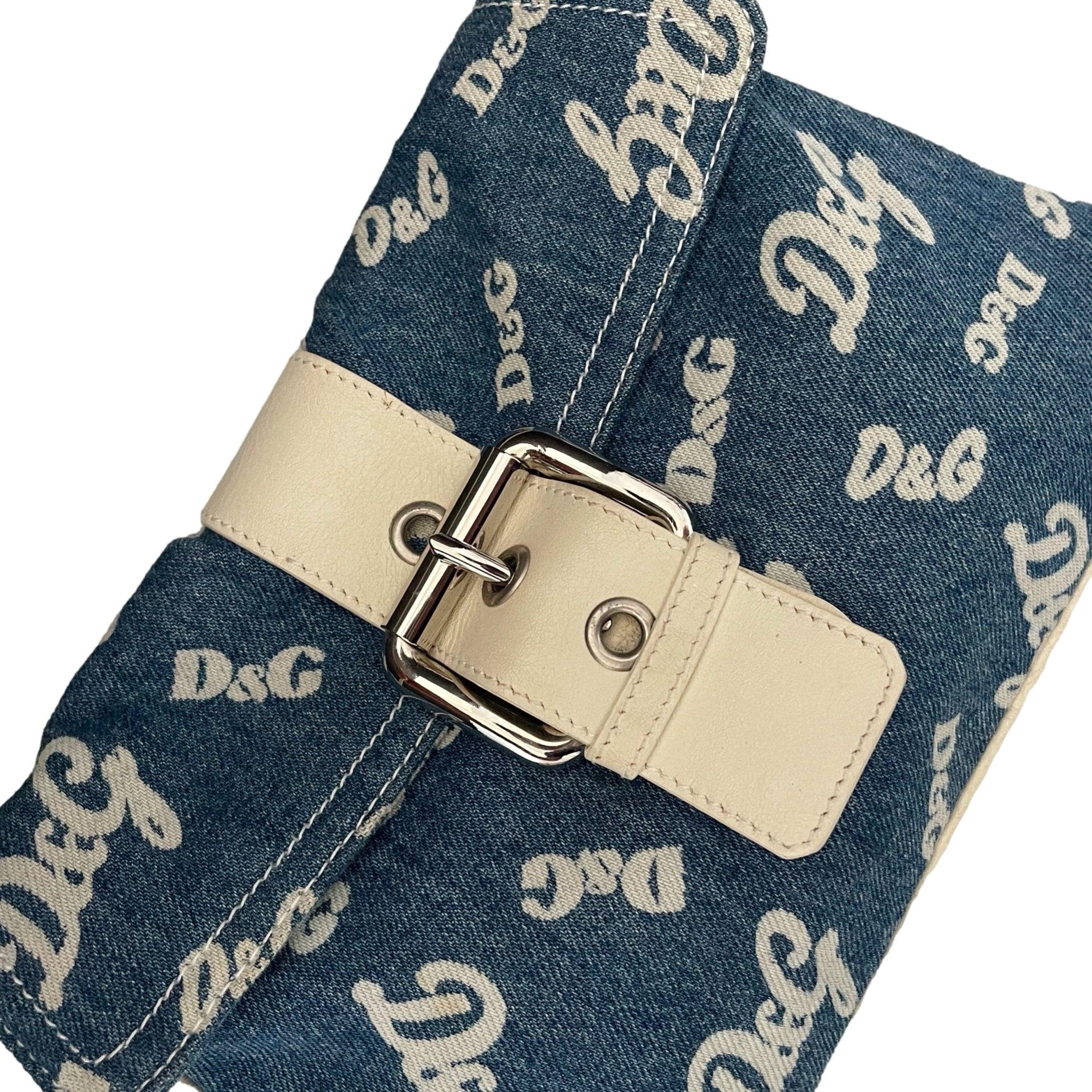 Dolce & Gabbana Denim Mini Shoulder Bag - Image 4
