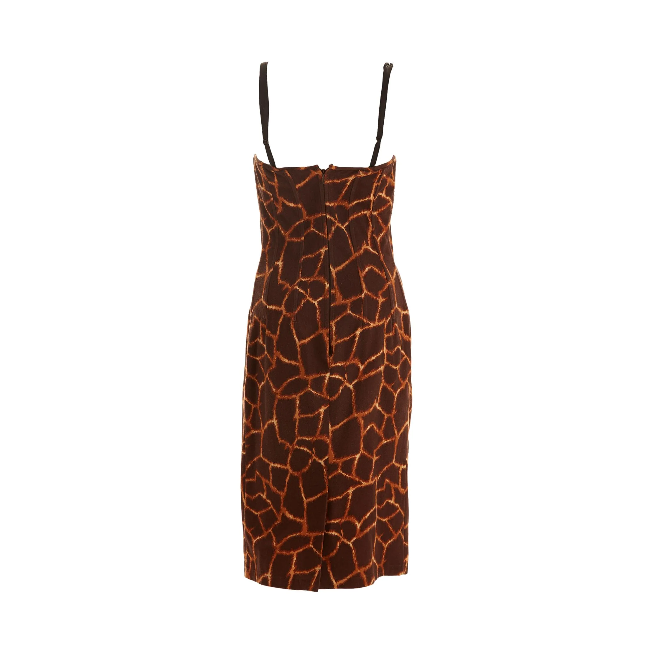 Dolce & Gabbana Giraffe Print Dress - Image 2