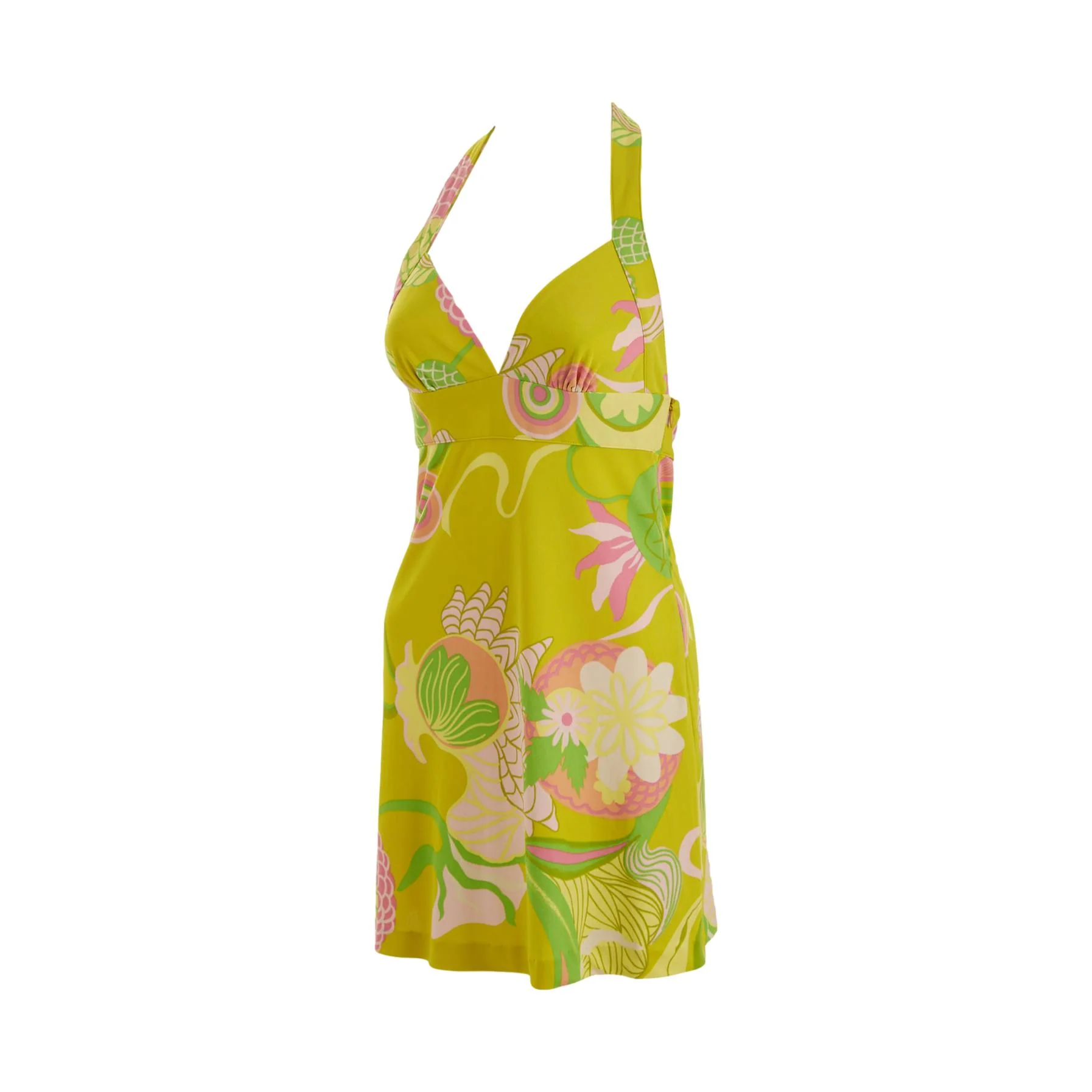 Dolce & Gabbana Green Print Dress - Image 2