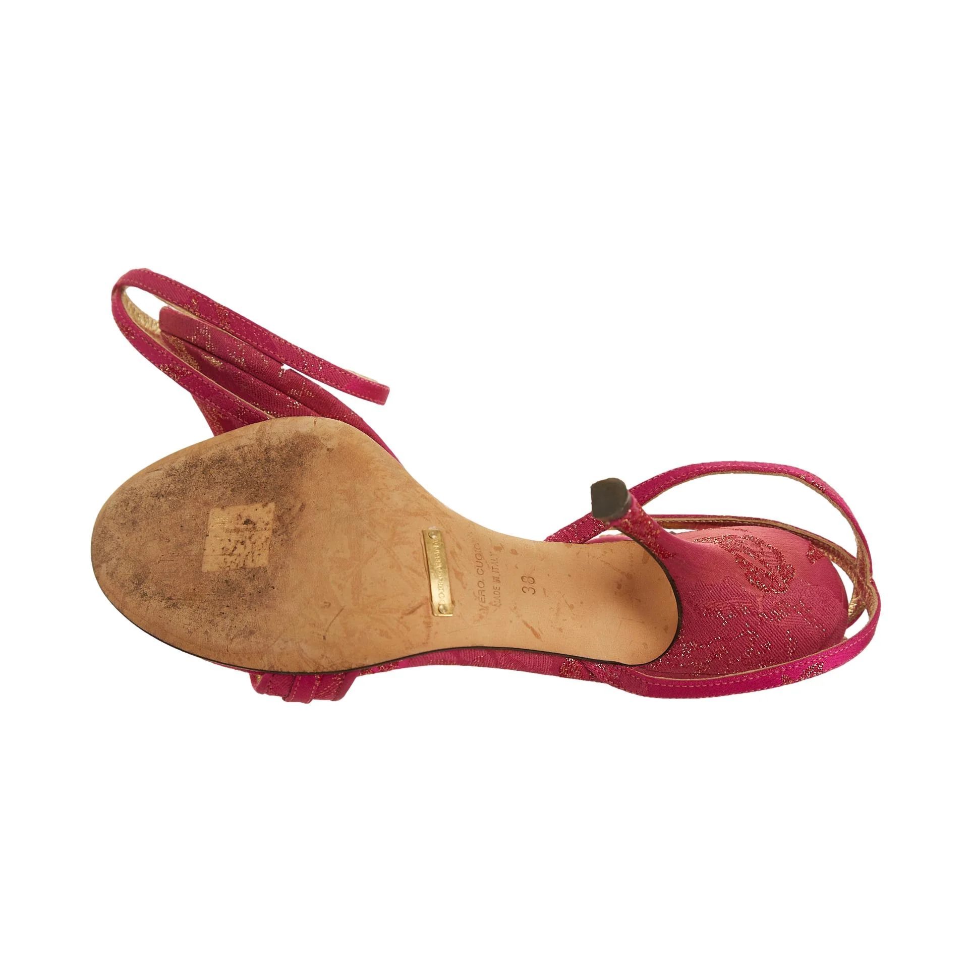 Dolce & Gabbana Pink Jewel Heels - Image 3