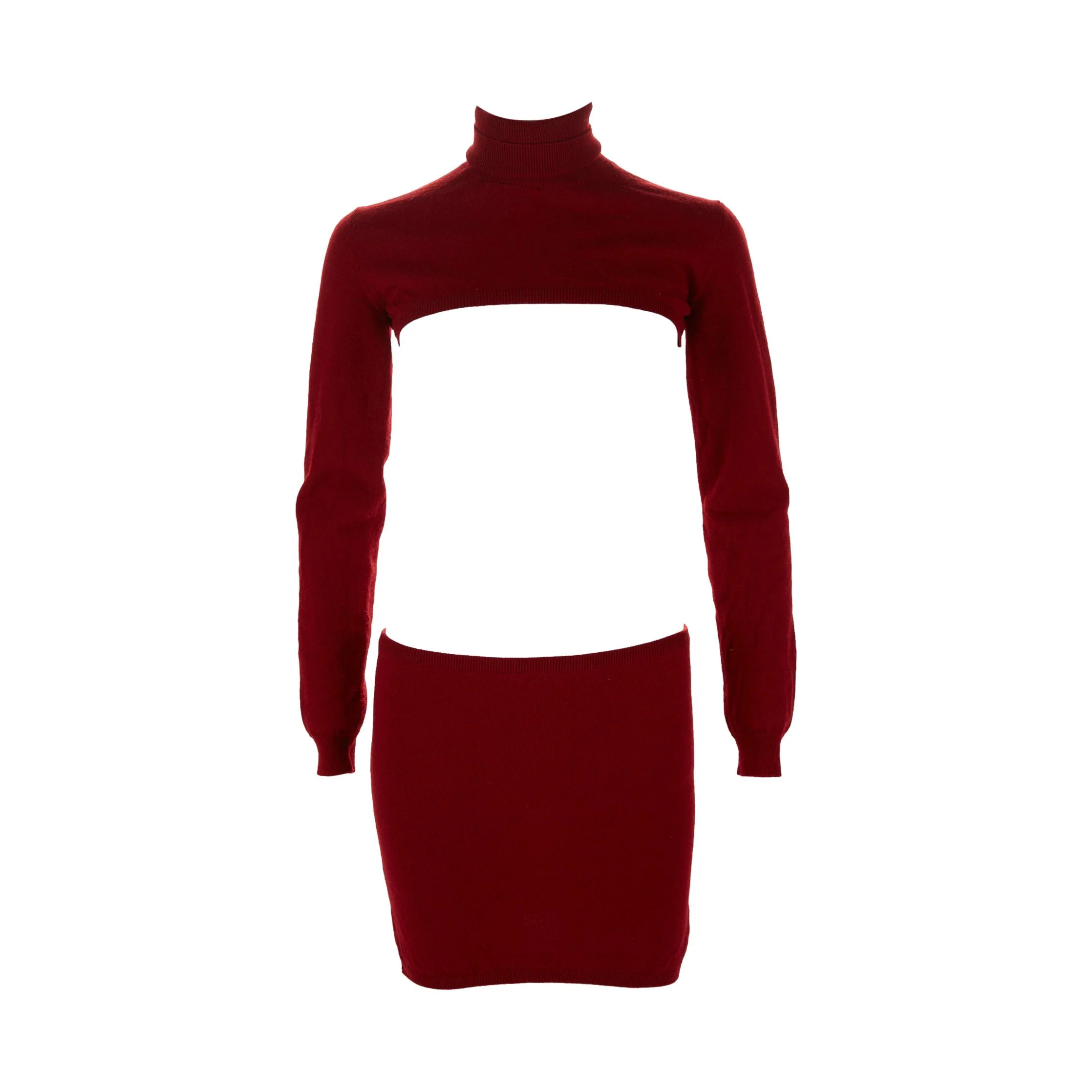 Dolce & Gabbana Red Sweater Set - Image 3