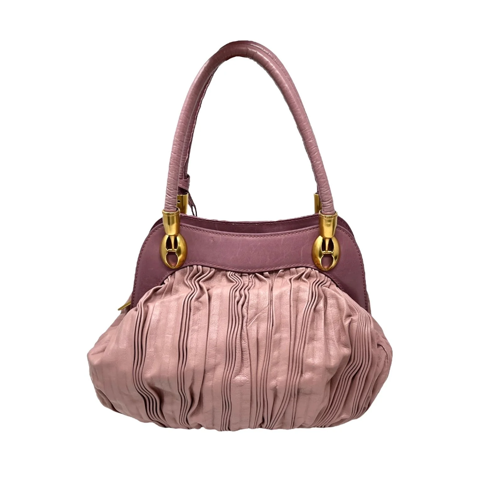 Dolce & Gabbana Rose Rouched Shoulder Bag - Image 2