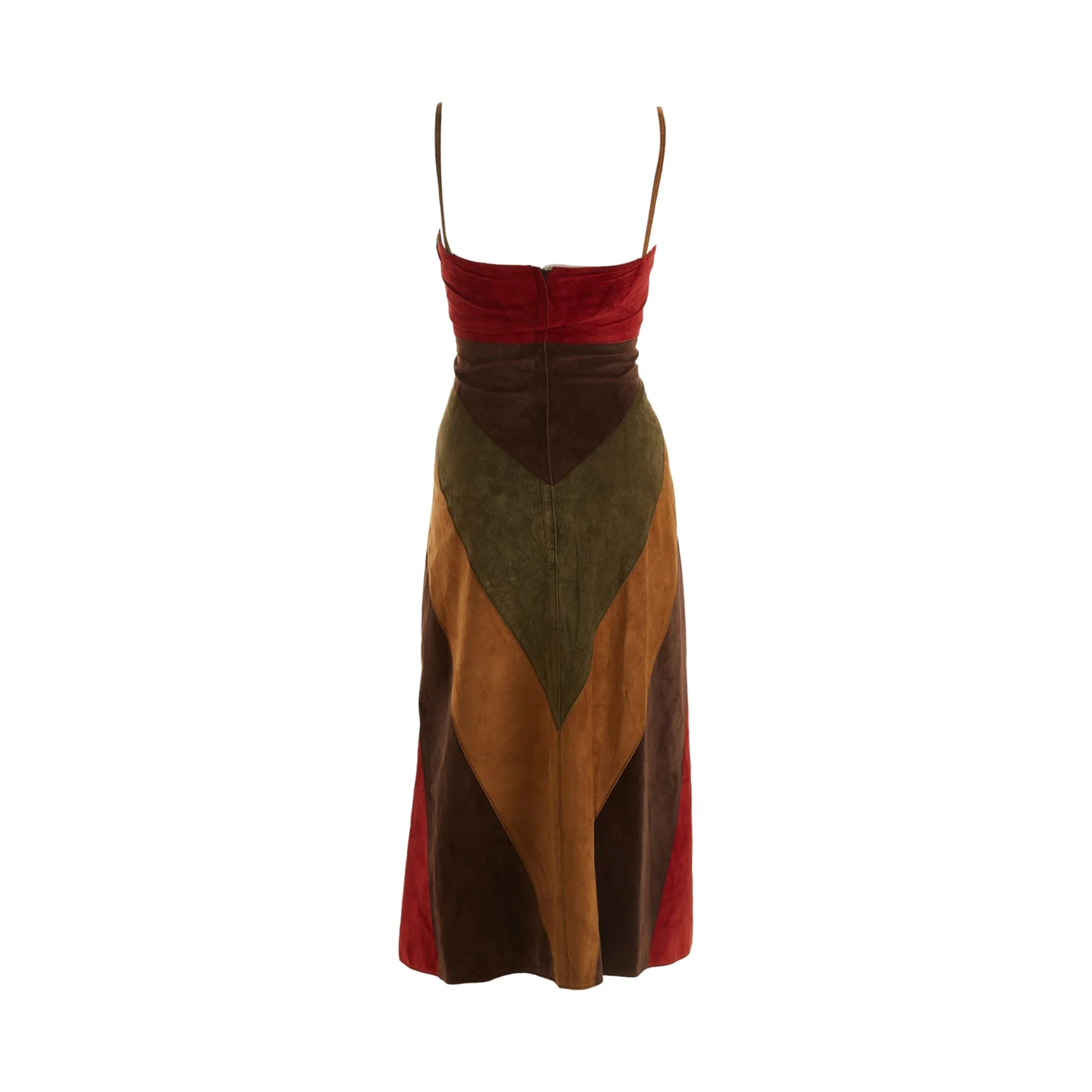 Dolce & Gabbana Suede Butterfly Dress - Image 3