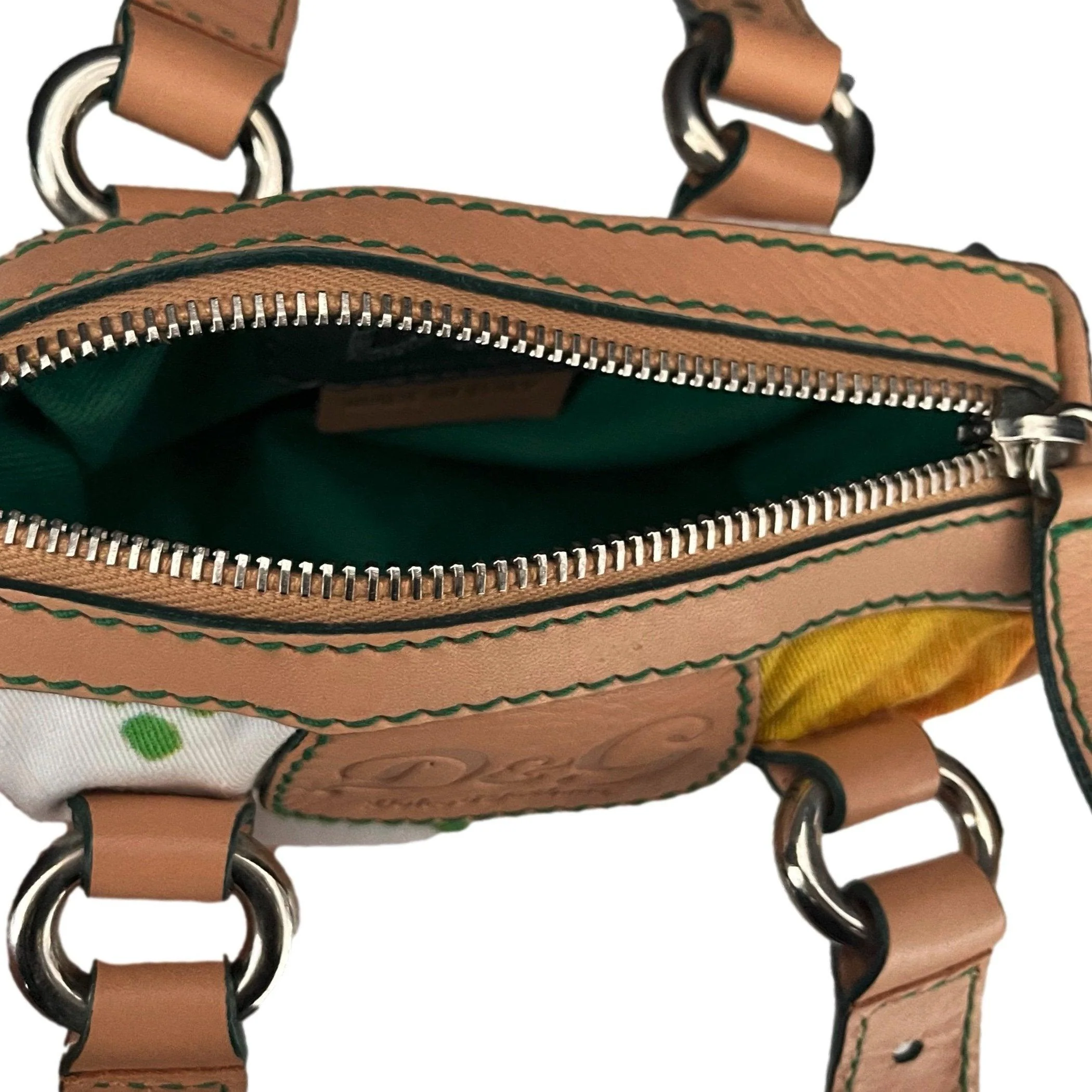 Dolce & Gabbana Sunflower Canvas Micro Bag - Image 4