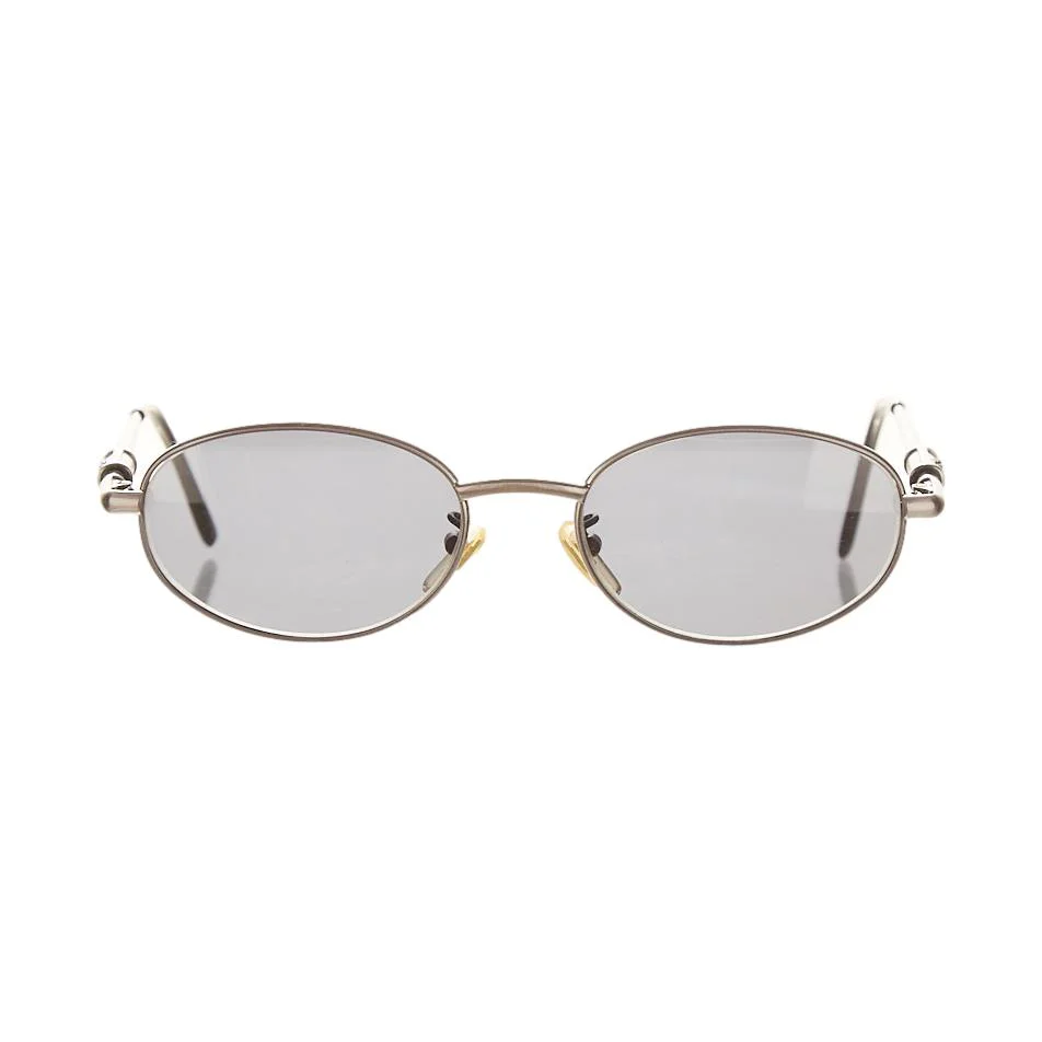 Versace Black Oval Sunglasses - Image 2