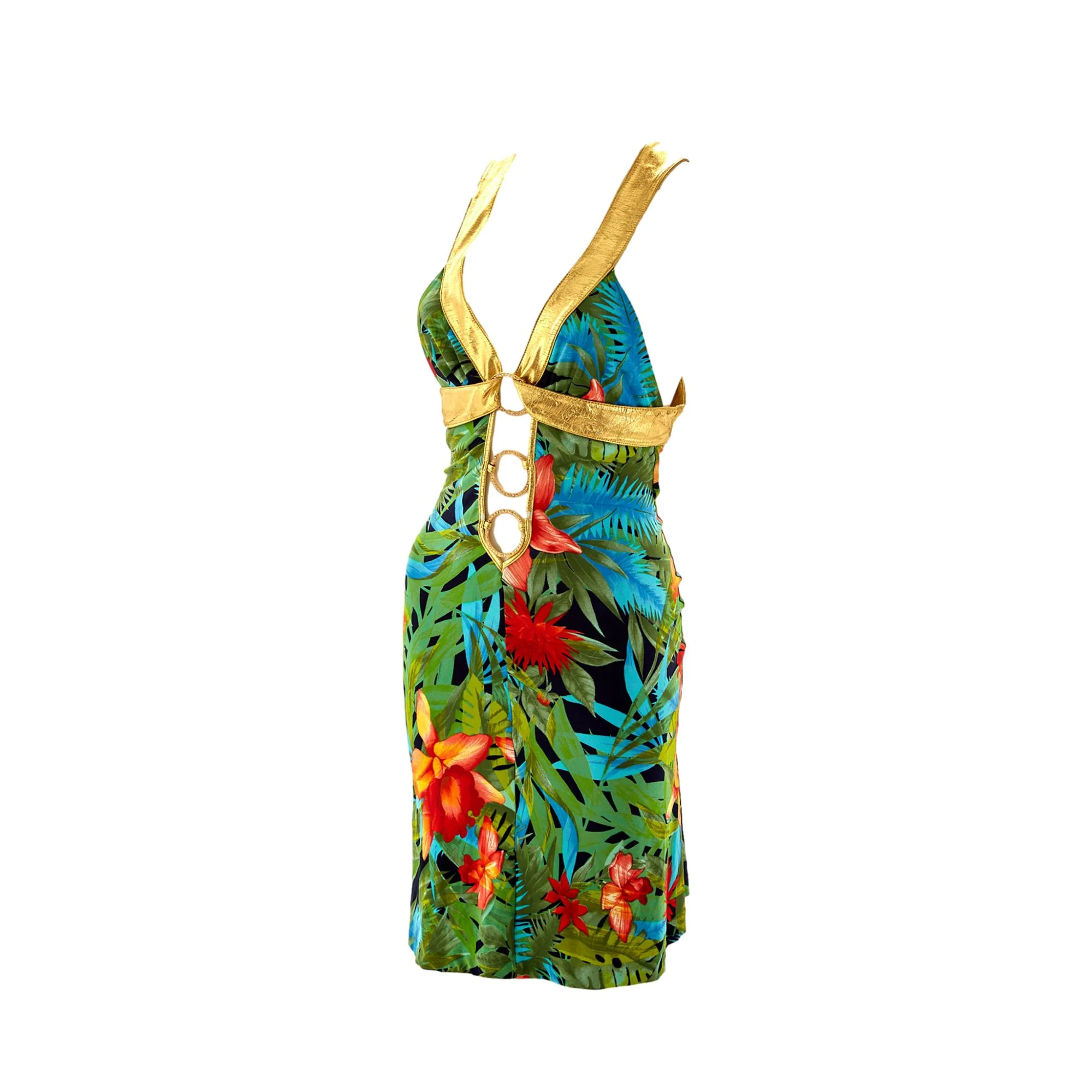 Dolce & Gabbana Tropical Ring Dress - Image 2