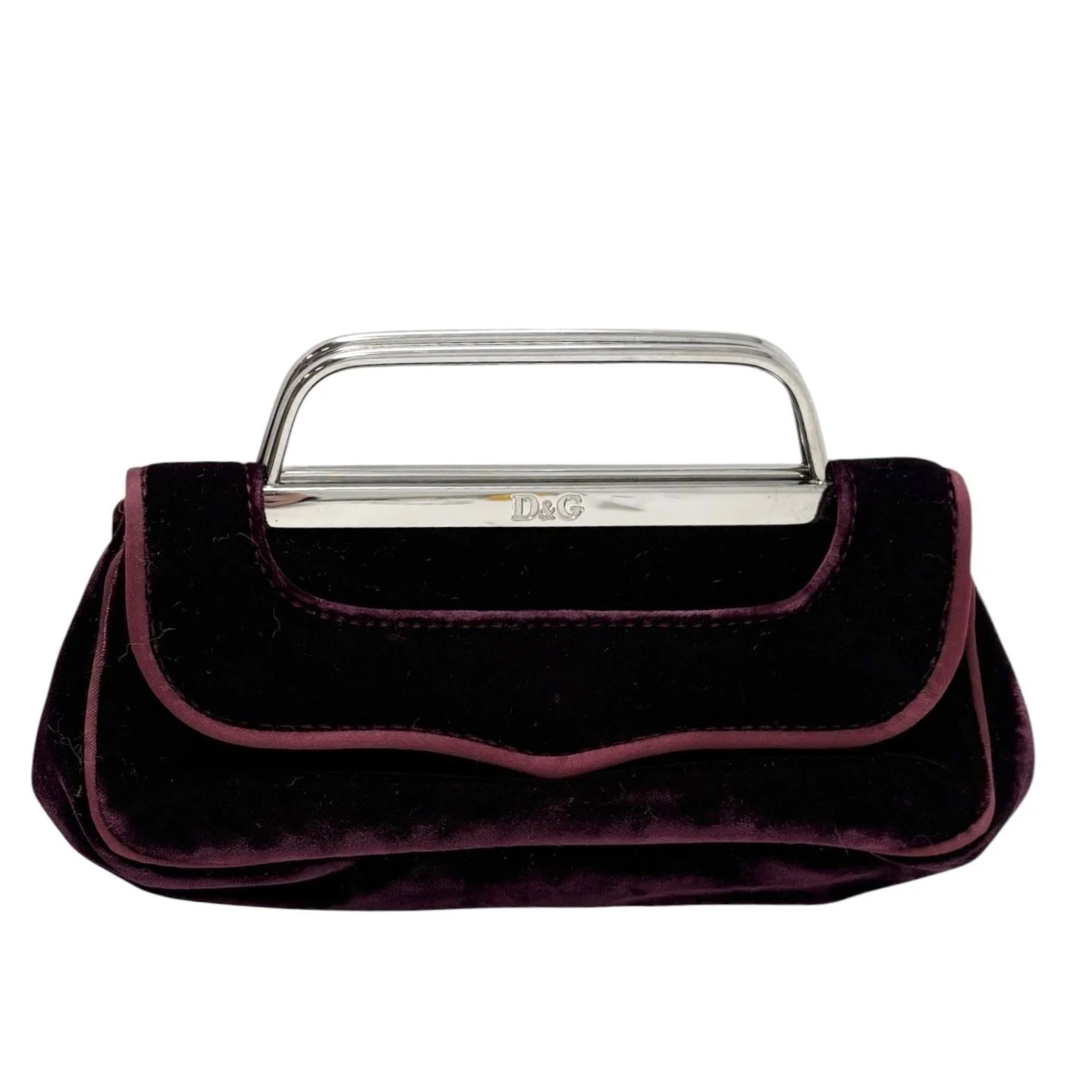 Dolce & Gabbana Velvet Mini Top Handle Bag
