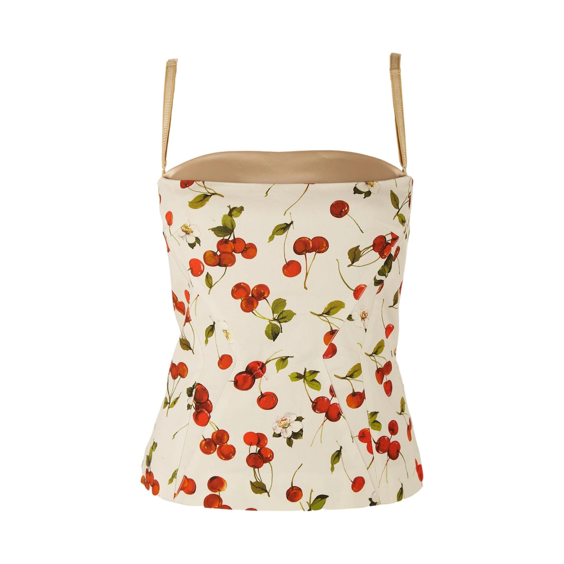 Dolce & Gabbana White Cherry Tank