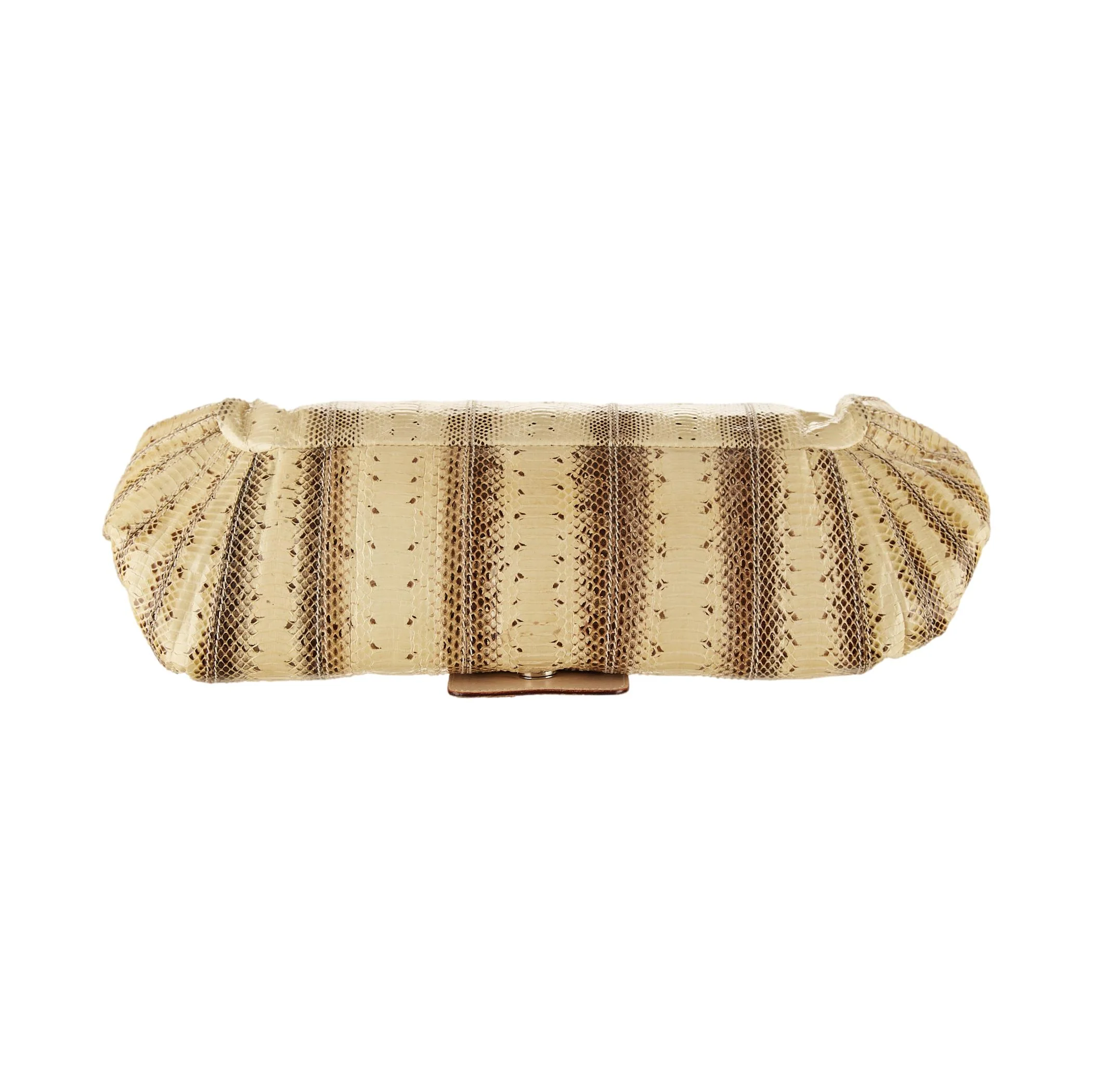 Dolce & Gabbana Yellow Snakeskin Shoulder Bag - Image 3