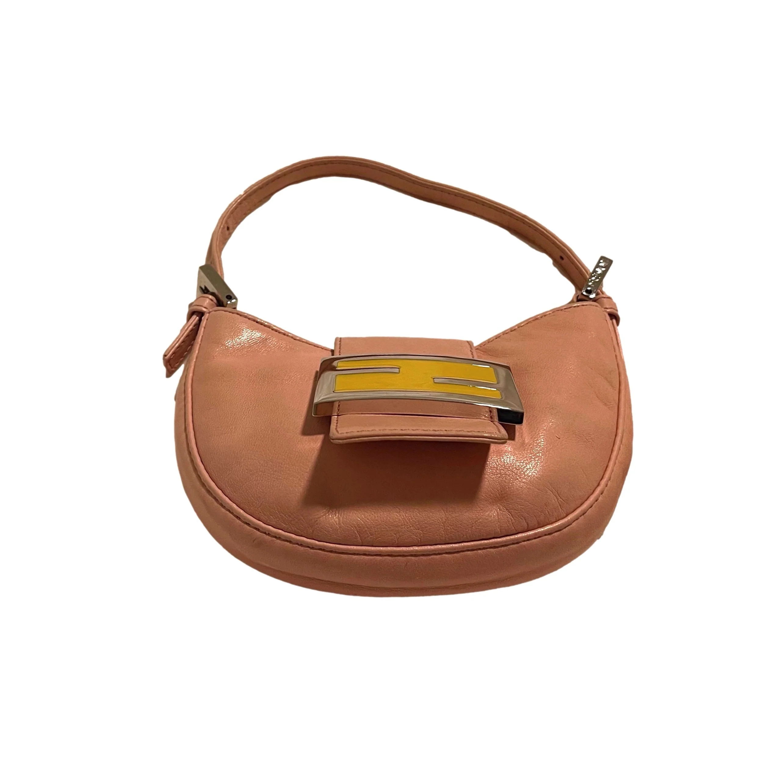 Fendi Baby Pink Croissant Bag - Image 2