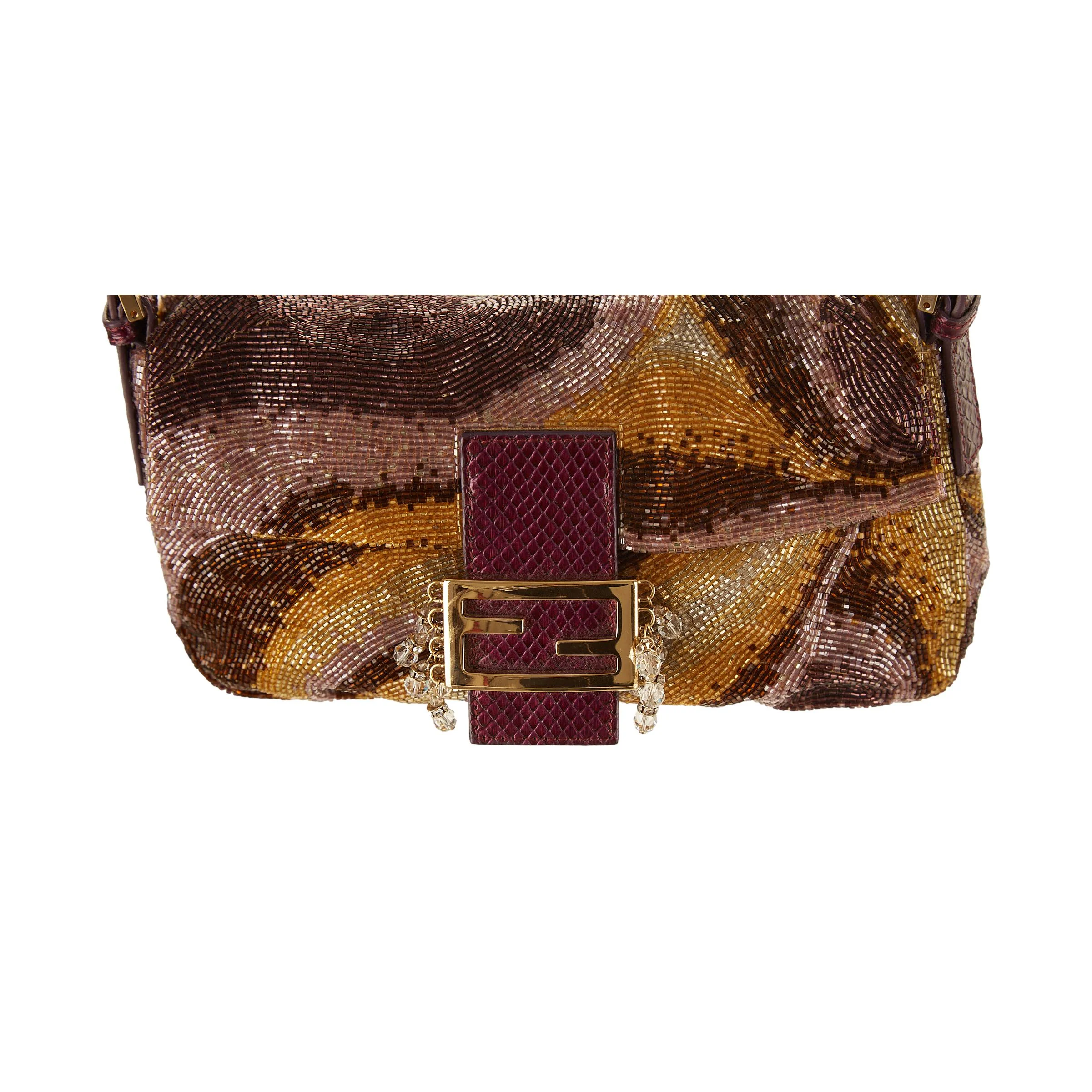 Fendi Beaded Crystal Baguette - Image 3