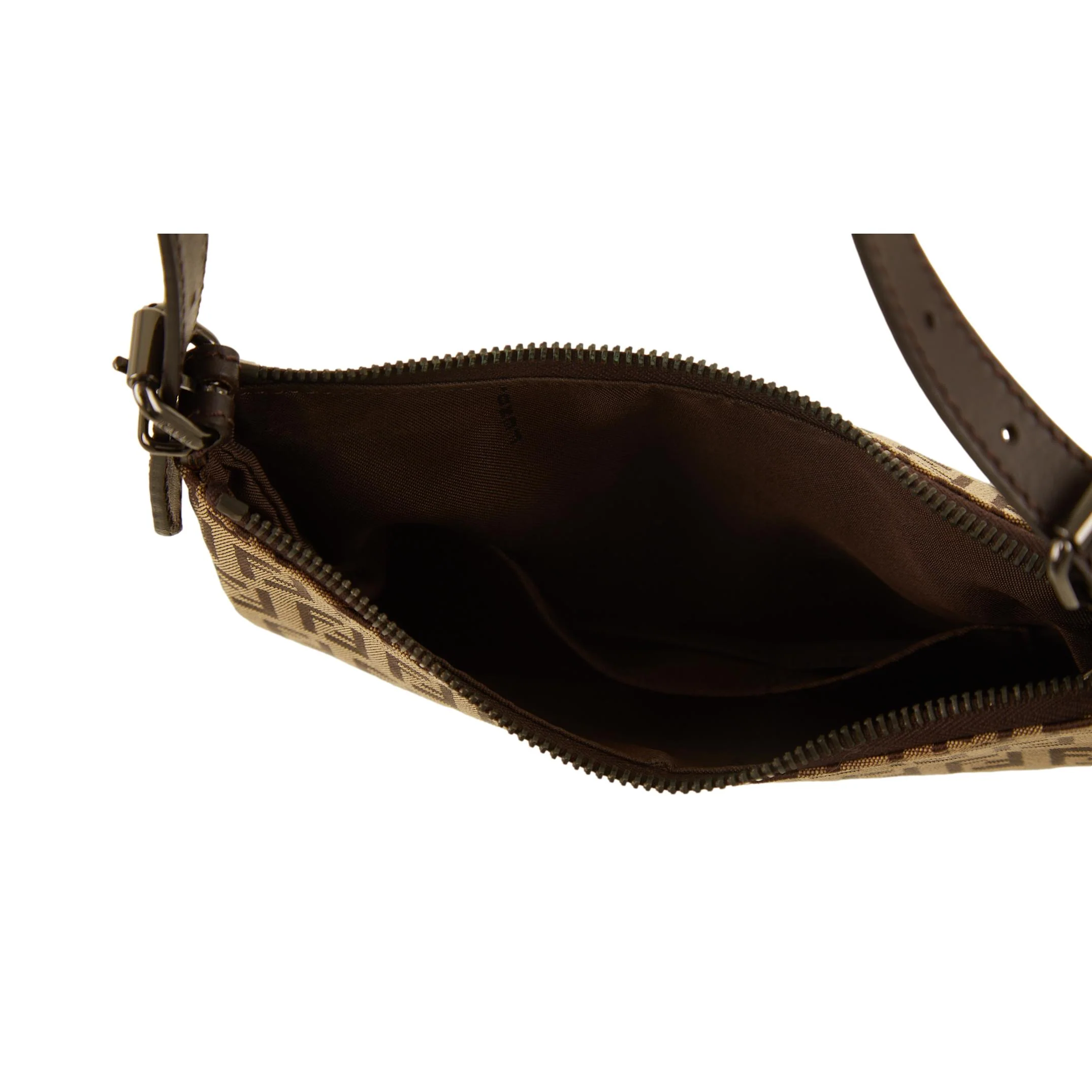 Fendi Beige Logo Mini Shoulder Bag - Image 2