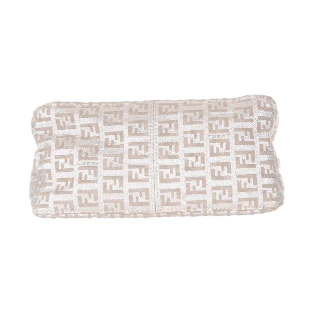 Fendi Beige Shimmer Mini Baguette - Image 3