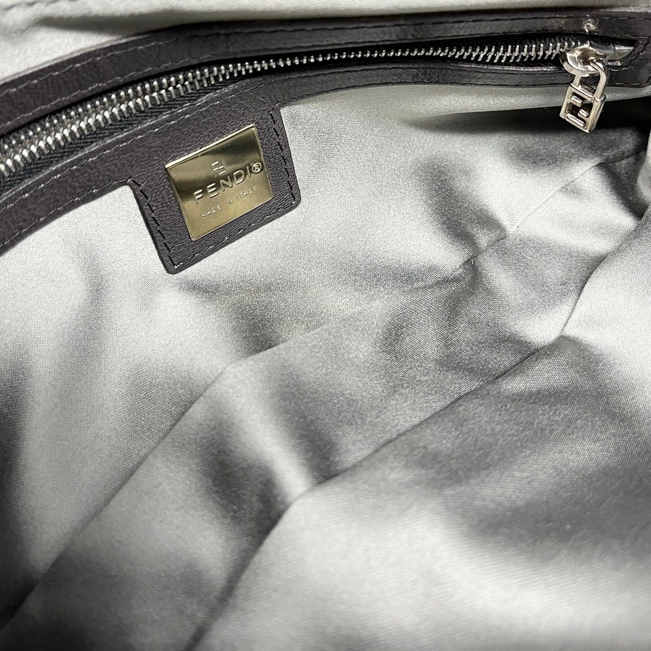 Fendi Black Beaded Baguette - Image 3