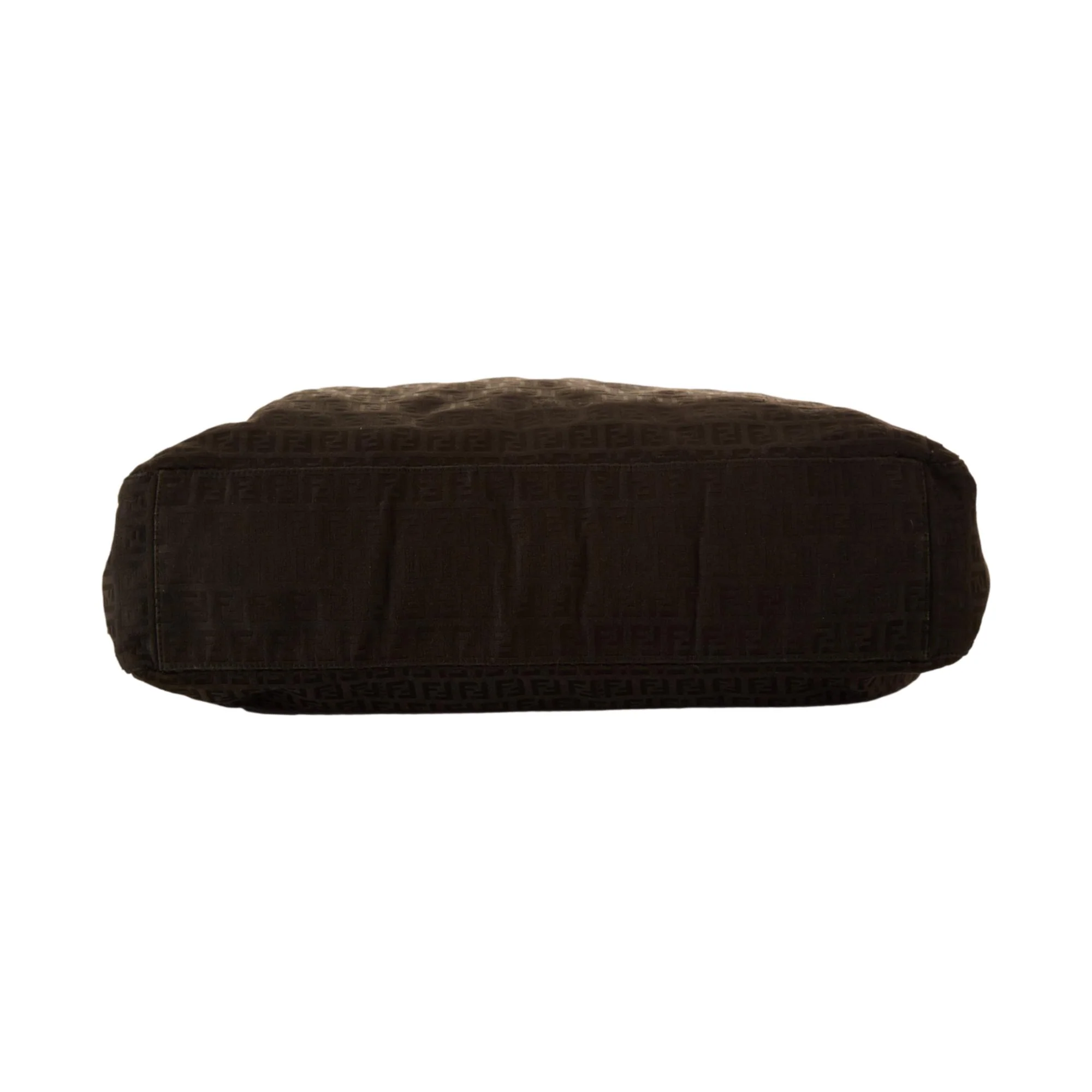 Fendi Black Logo Jumbo Shoulder Bag - Image 3