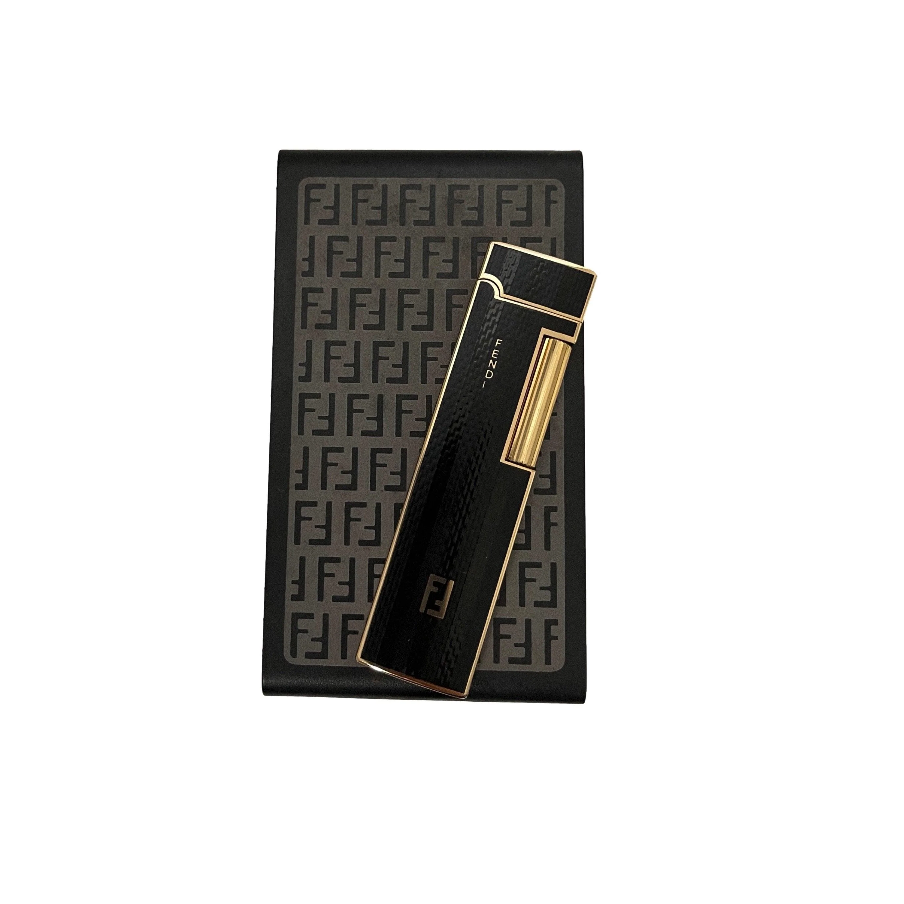 Fendi Black Logo Lighter