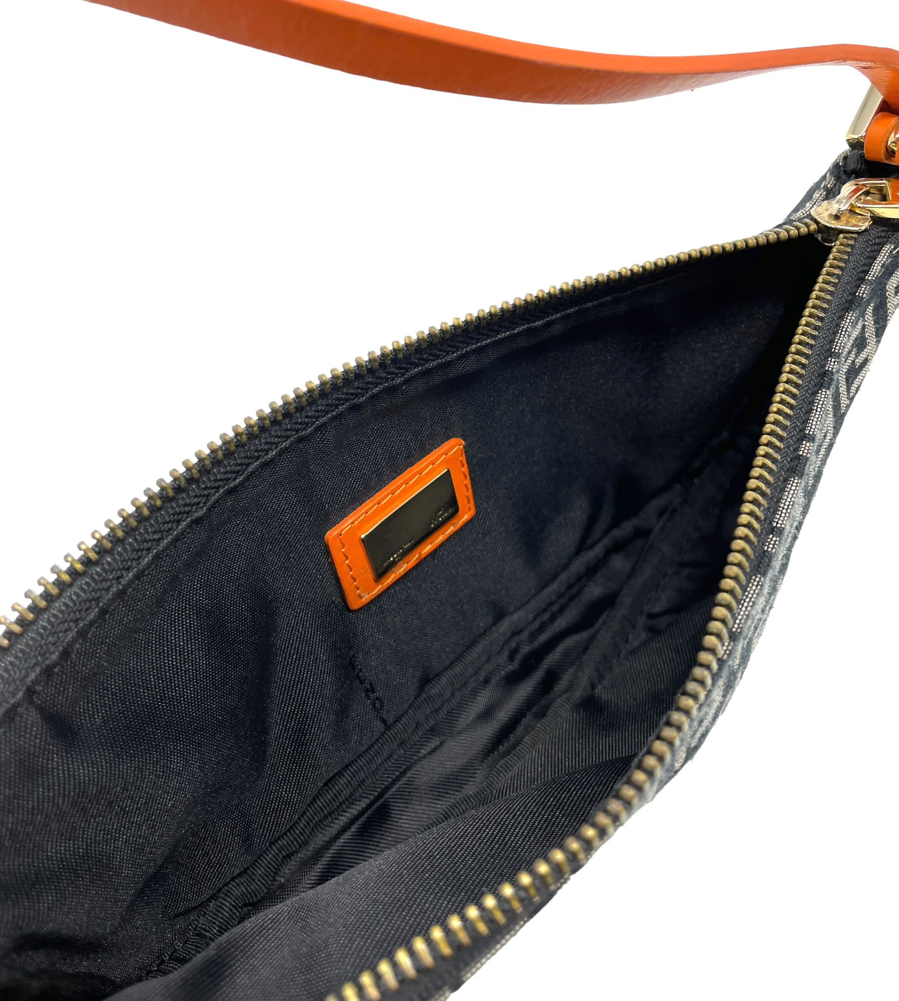 Fendi Black Logo Mini Shoulder Bag - Image 3