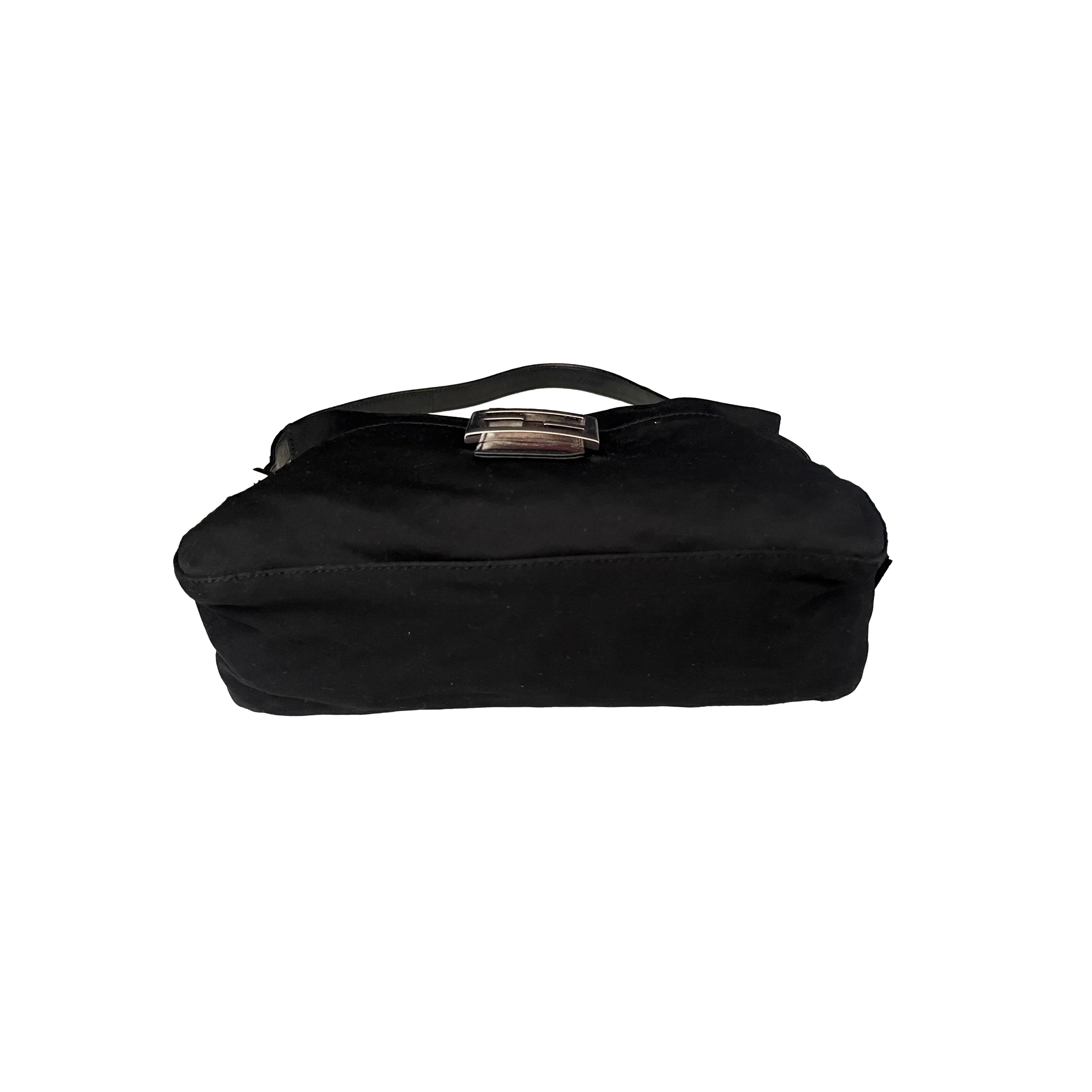 Fendi Black Neoprene Shoulder Bag - Image 2