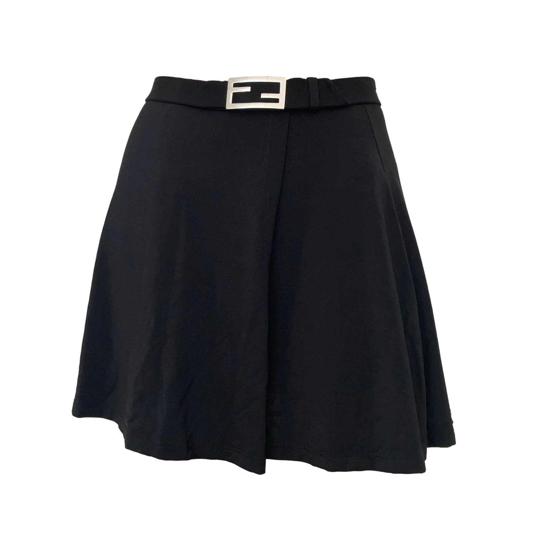 Fendi Black Stretch Skirt