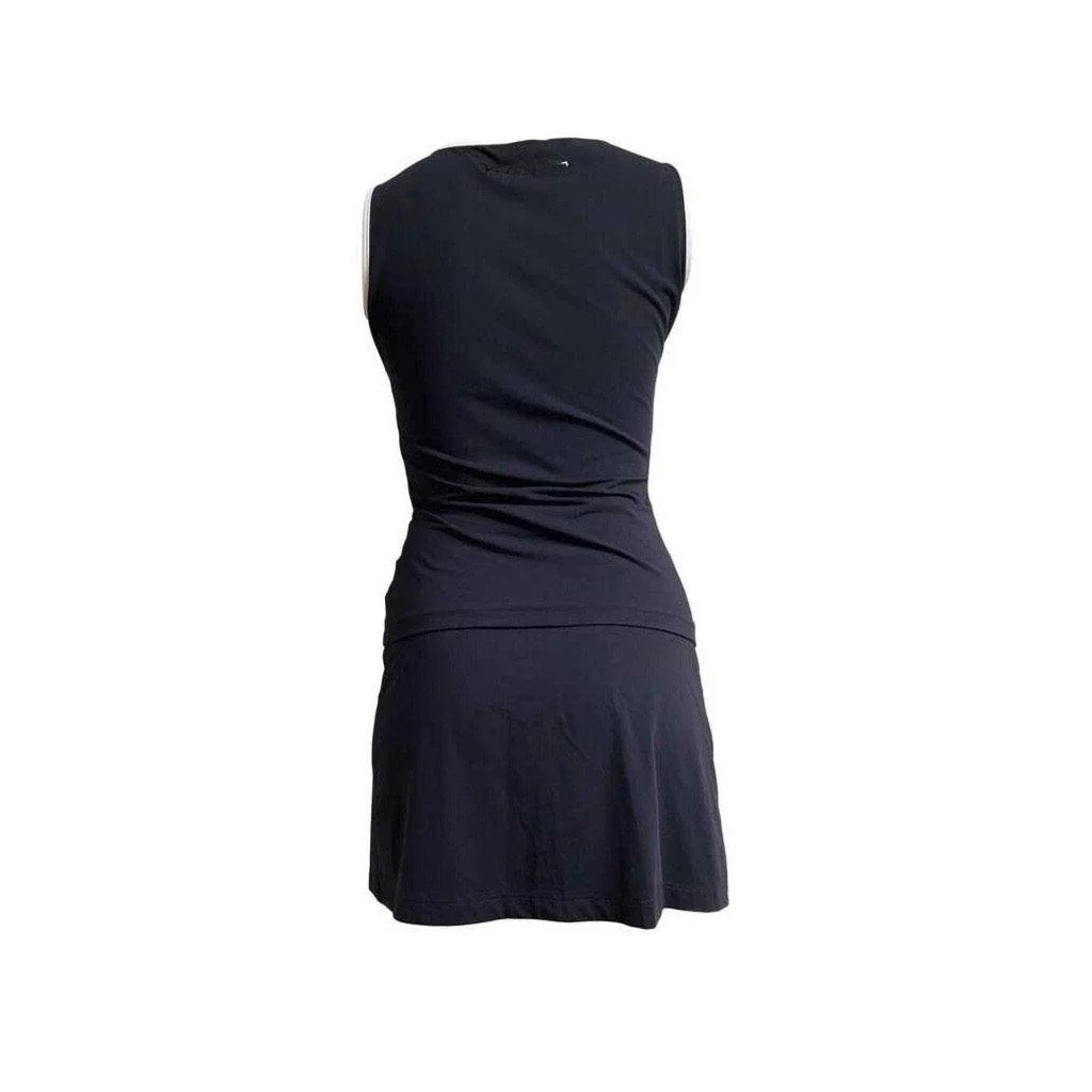 Fendi Black Wrap Skirt Set - Image 2