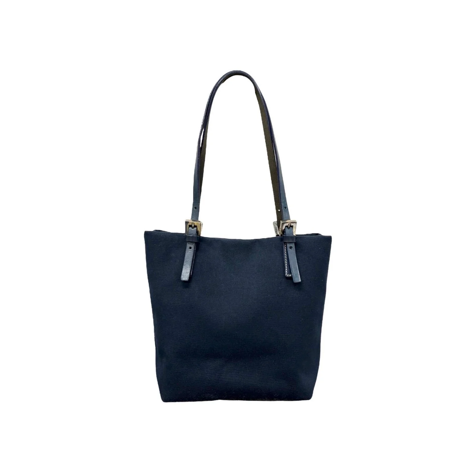 Fendi Blue Canvas Mini Bag - Image 2