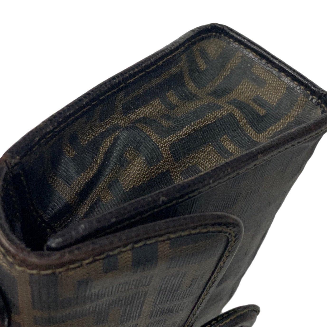 Fendi Brown Logo Small Top Handle - Image 3