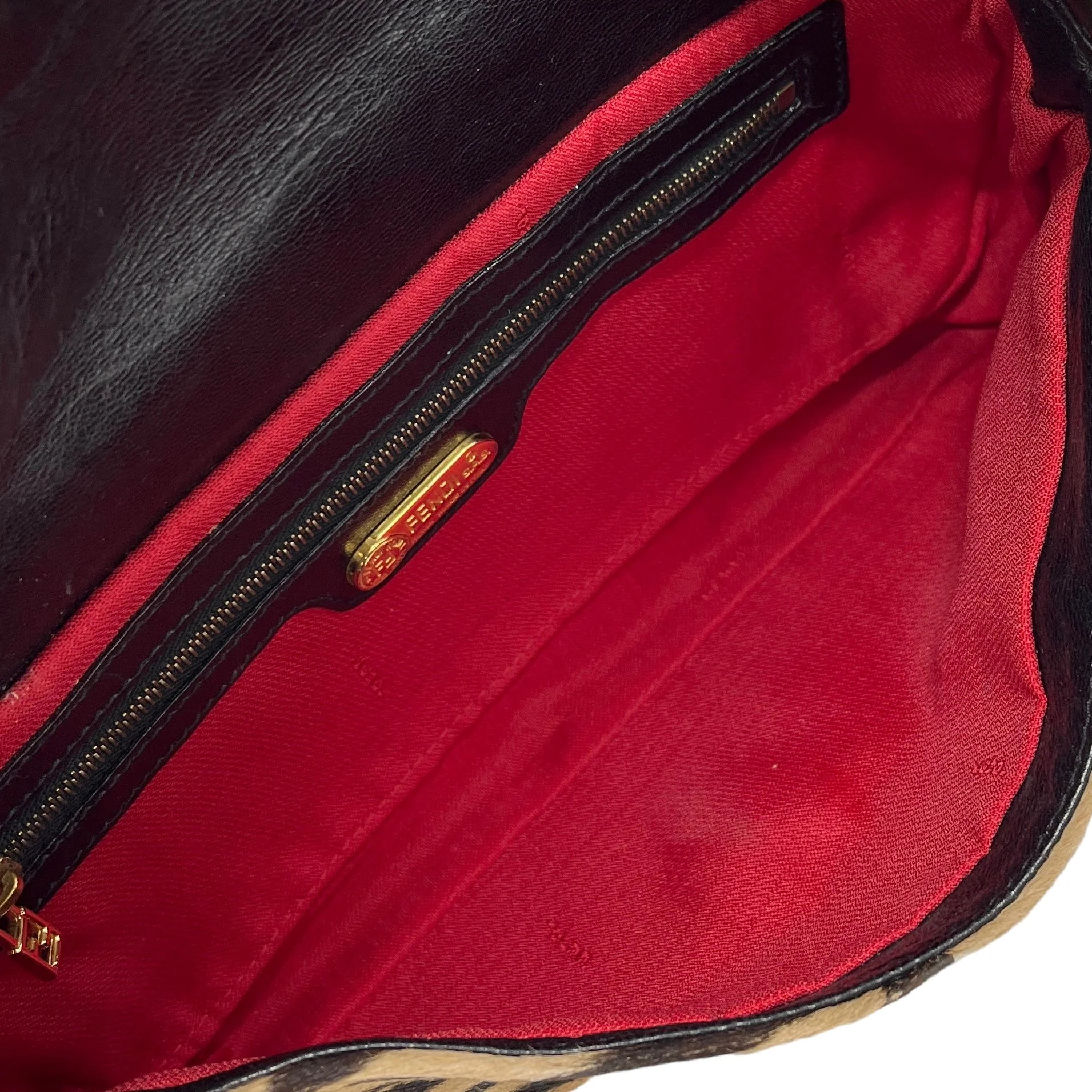 Fendi Cheetah Calf Hair Baguette - Image 3