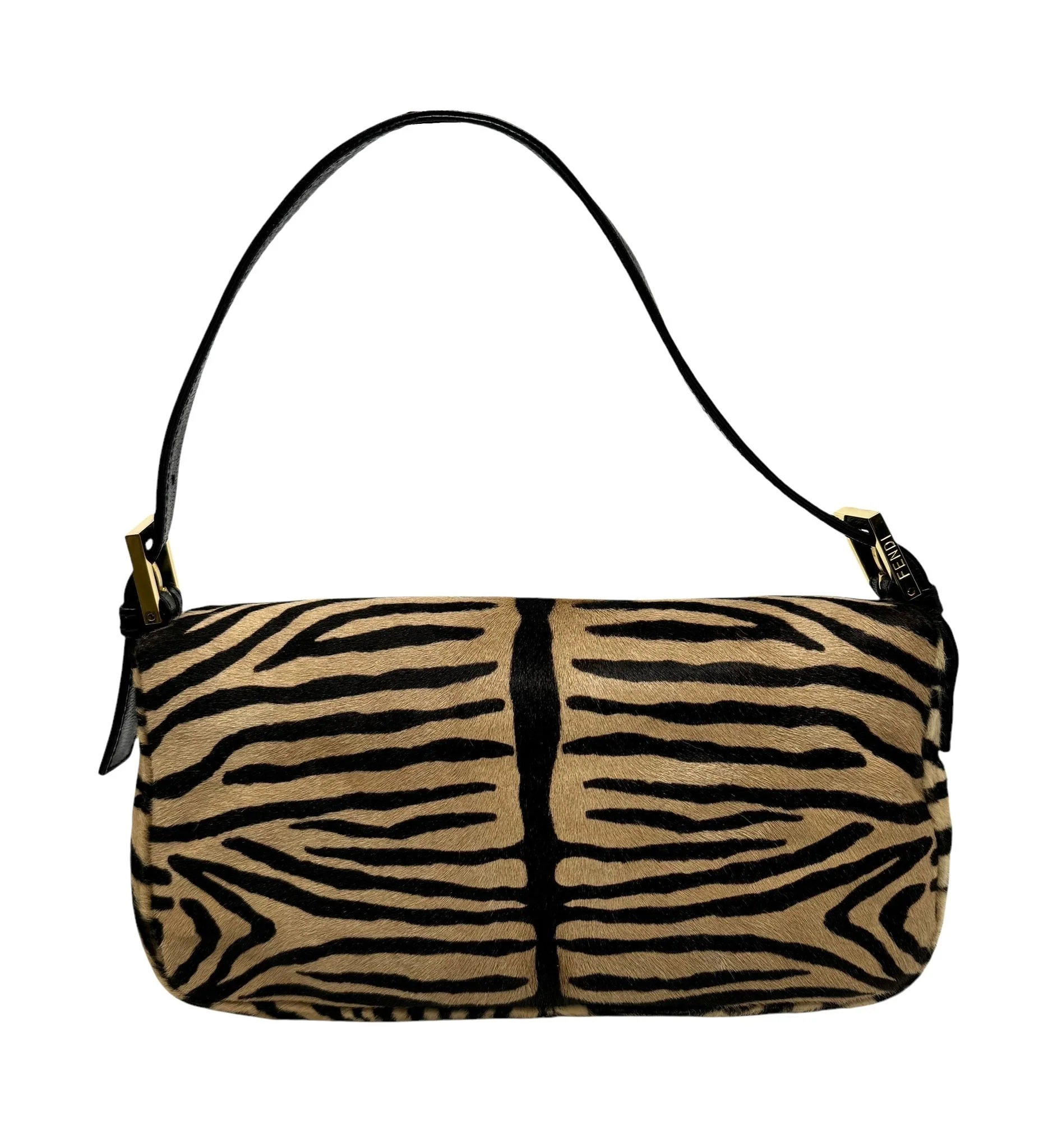 Fendi Cheetah Calf Hair Baguette - Image 2