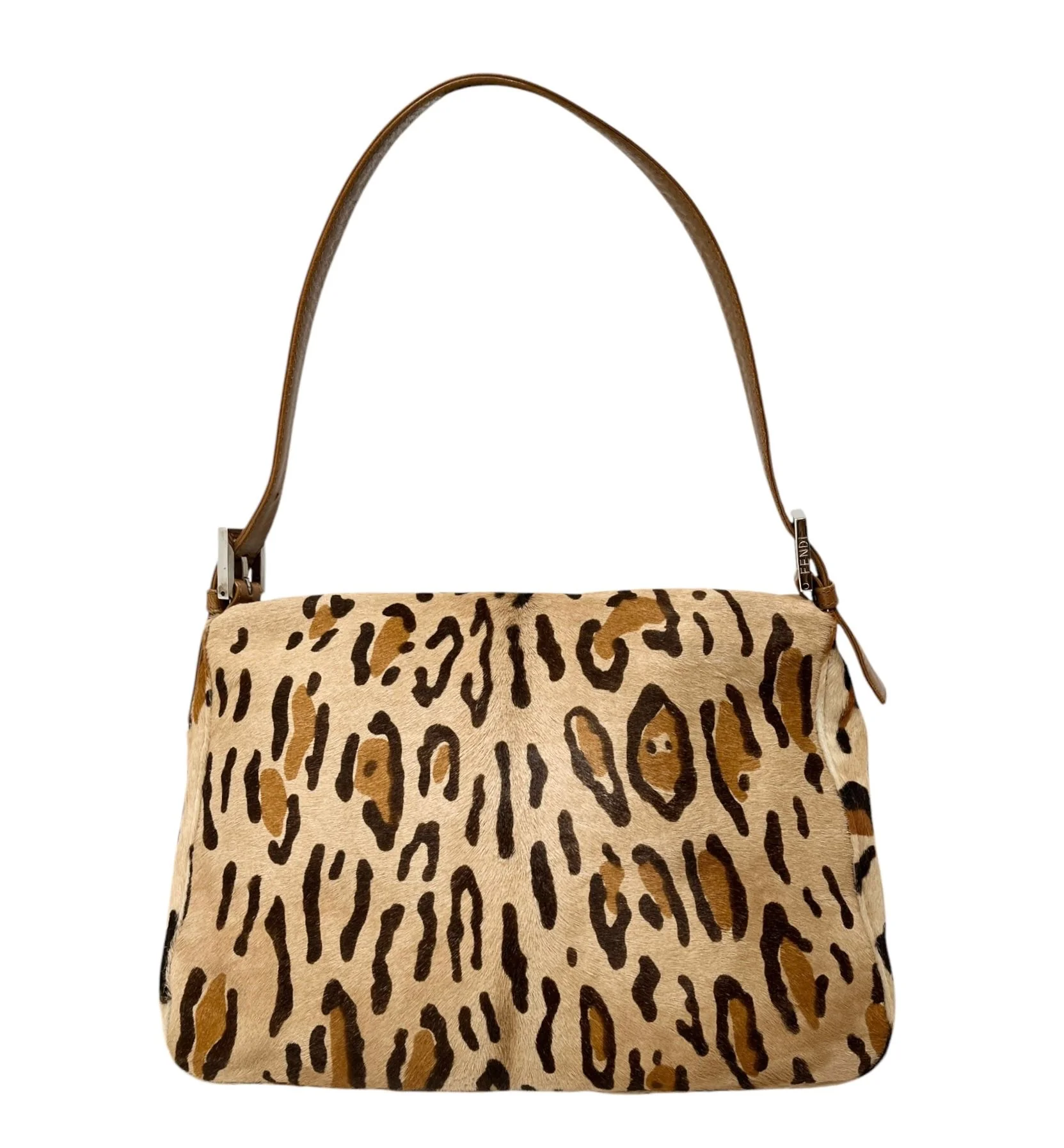 Fendi Cheetah Calf Hair Baguette - Image 2