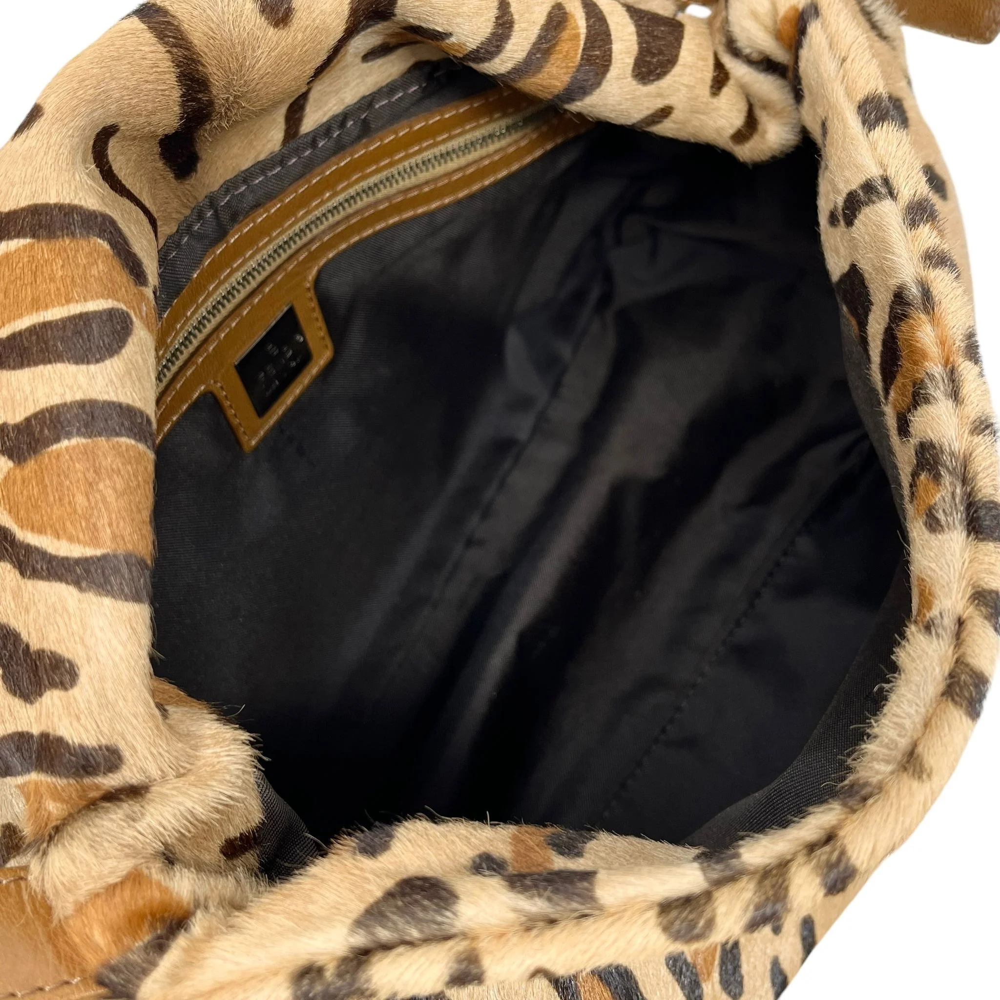 Fendi Cheetah Calf Hair Baguette - Image 3