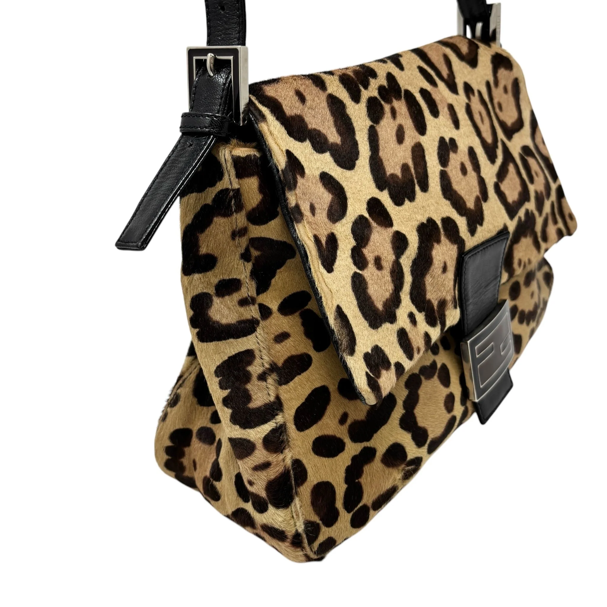 Fendi Cheetah Calf Hair Baguette - Image 4
