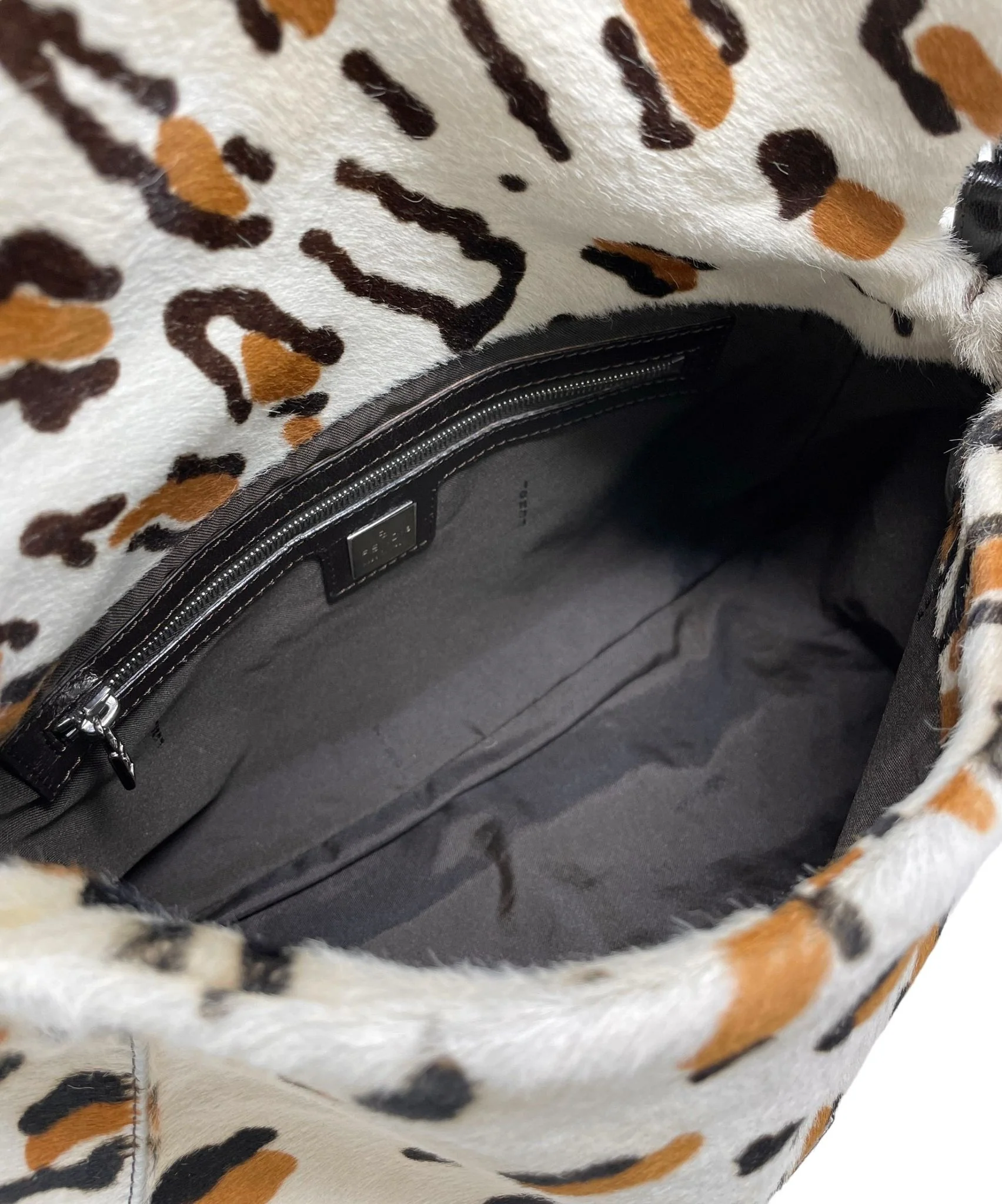 Fendi Cheetah Logo Mama Baguette Bag - Image 3