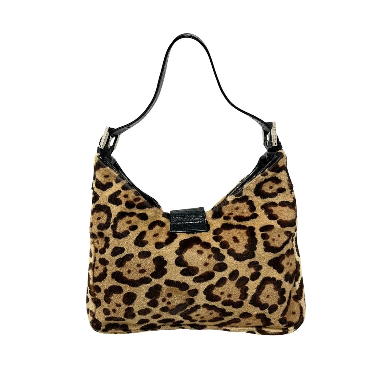 Fendi Cheetah Logo Shoulder Bag - Image 2