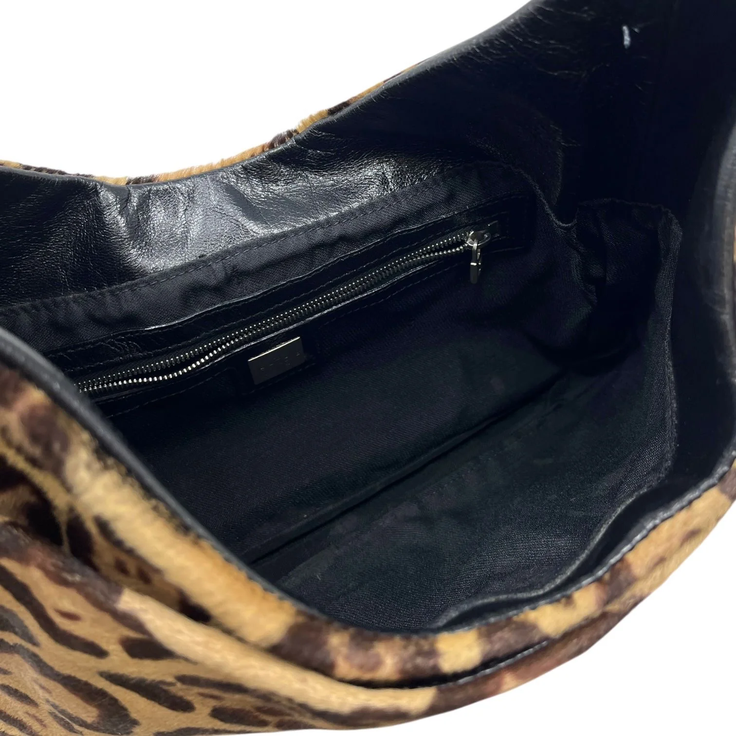Fendi Cheetah Logo Shoulder Bag - Image 3