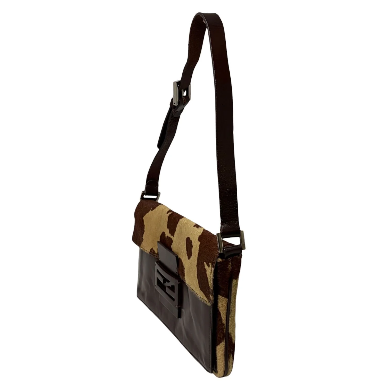 Fendi Cheetah Logo Shoulder Bag - Image 3