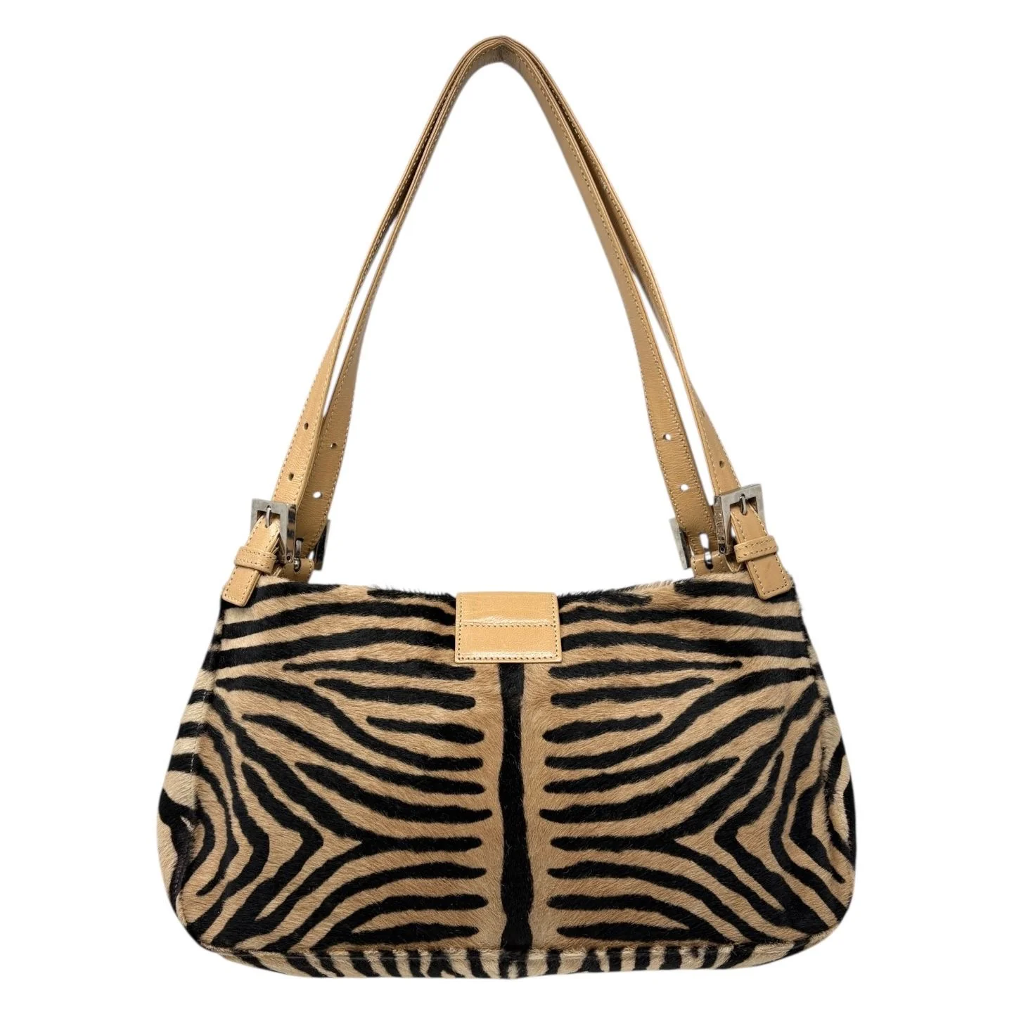 Fendi Cheetah Logo Shoulder Bag - Image 2