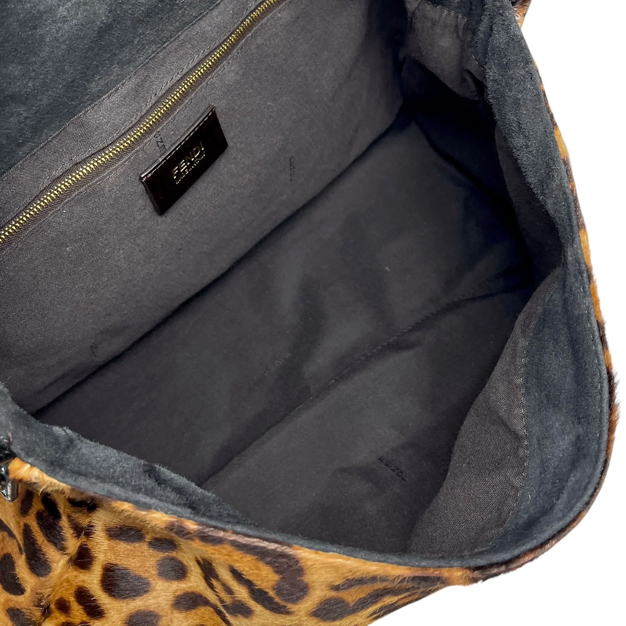 Fendi Cheetah Mama Baguette Bag - Image 3
